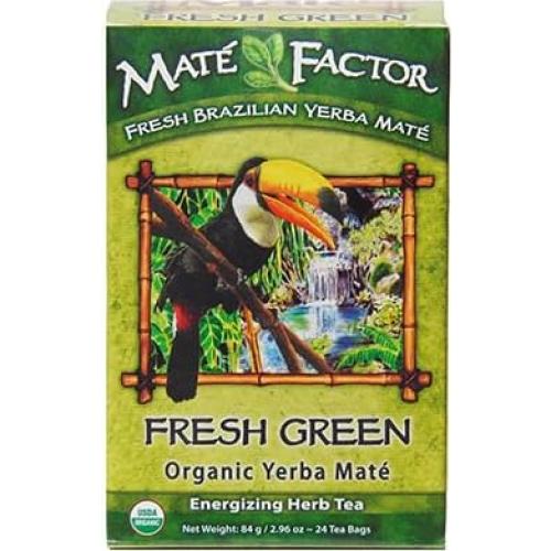 Yerba Mate El Factor Mate Orgánico Energizante 24 Bolsas 83.5g