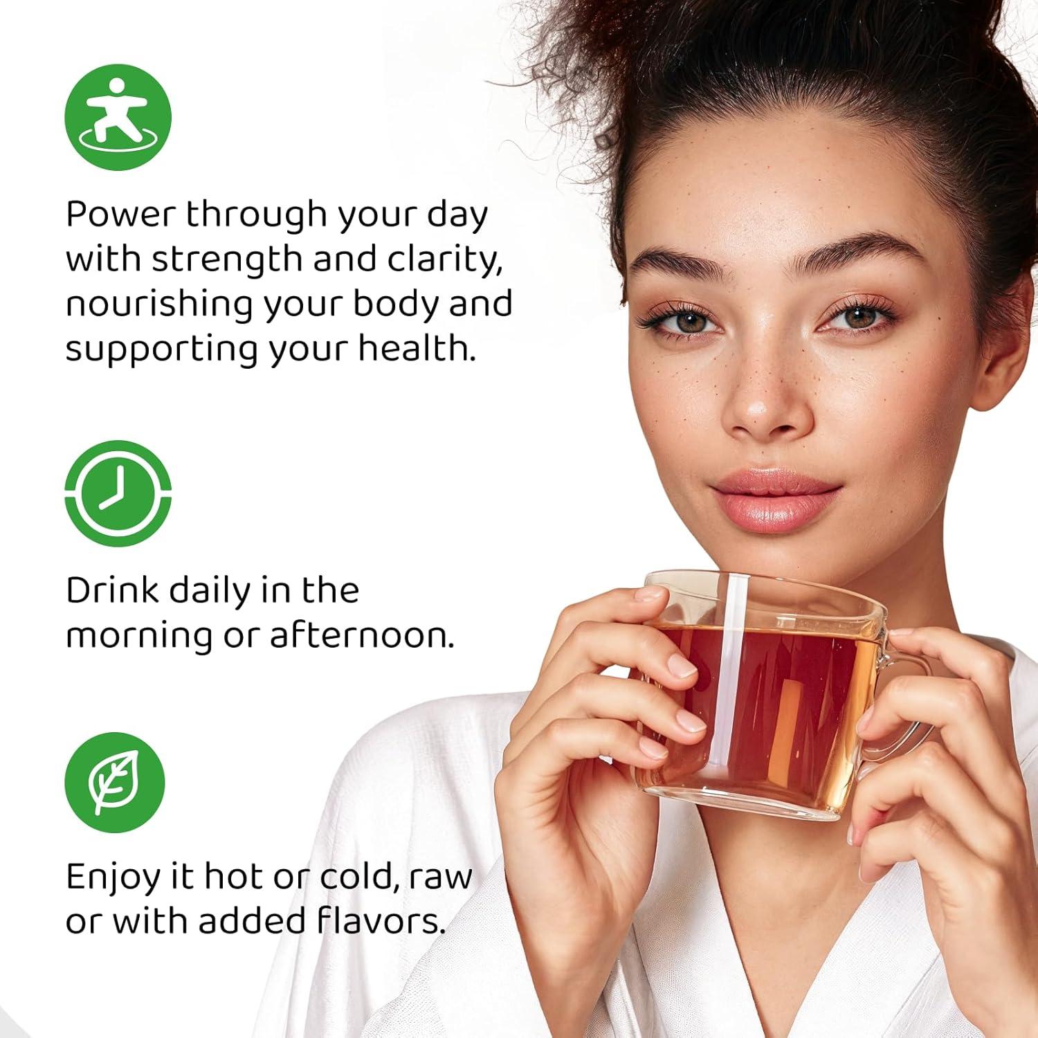 Yerba Mate Instantáneo Orgánico HOLYMARY 120g - Energía y Enfoque