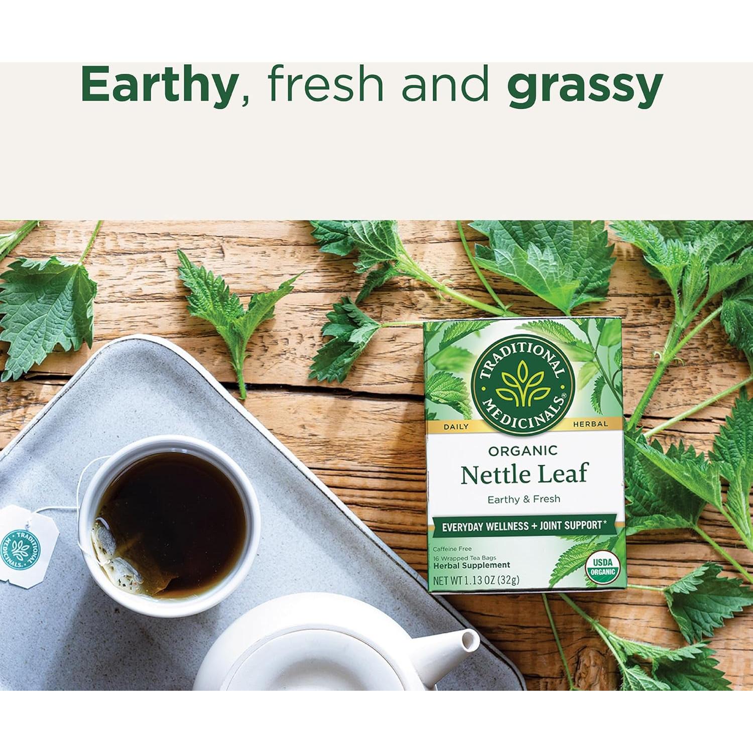 Té de Hierbas Orgánico Medicinales Tradicionales - Ortiga 16 Bolsitas