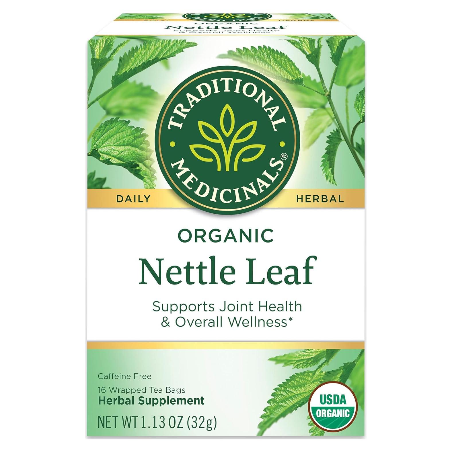 Té de hoja de ortiga orgánico Traditional Medicinals - 32 bolsas