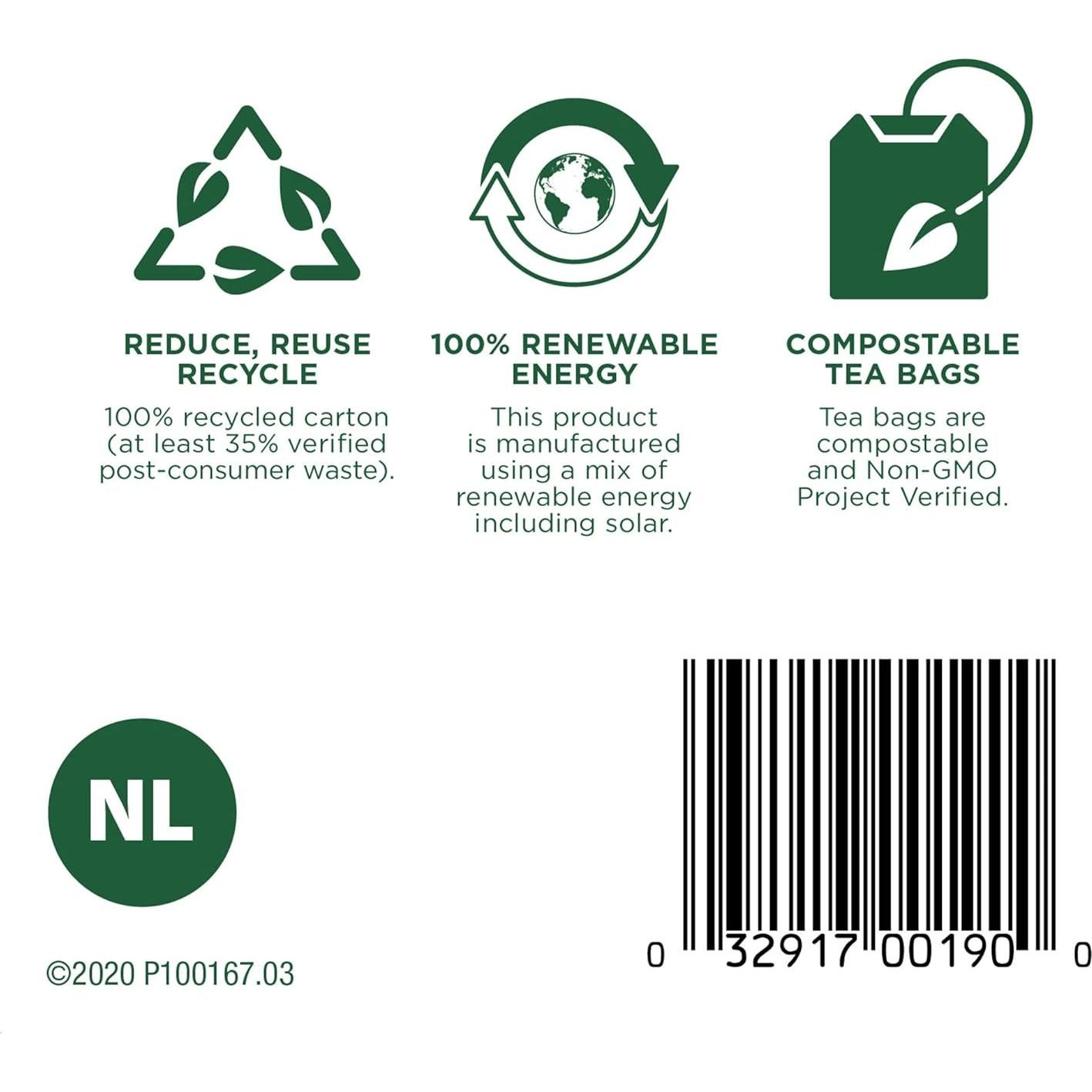 Té de hoja de ortiga orgánico Traditional Medicinals - 32 bolsas