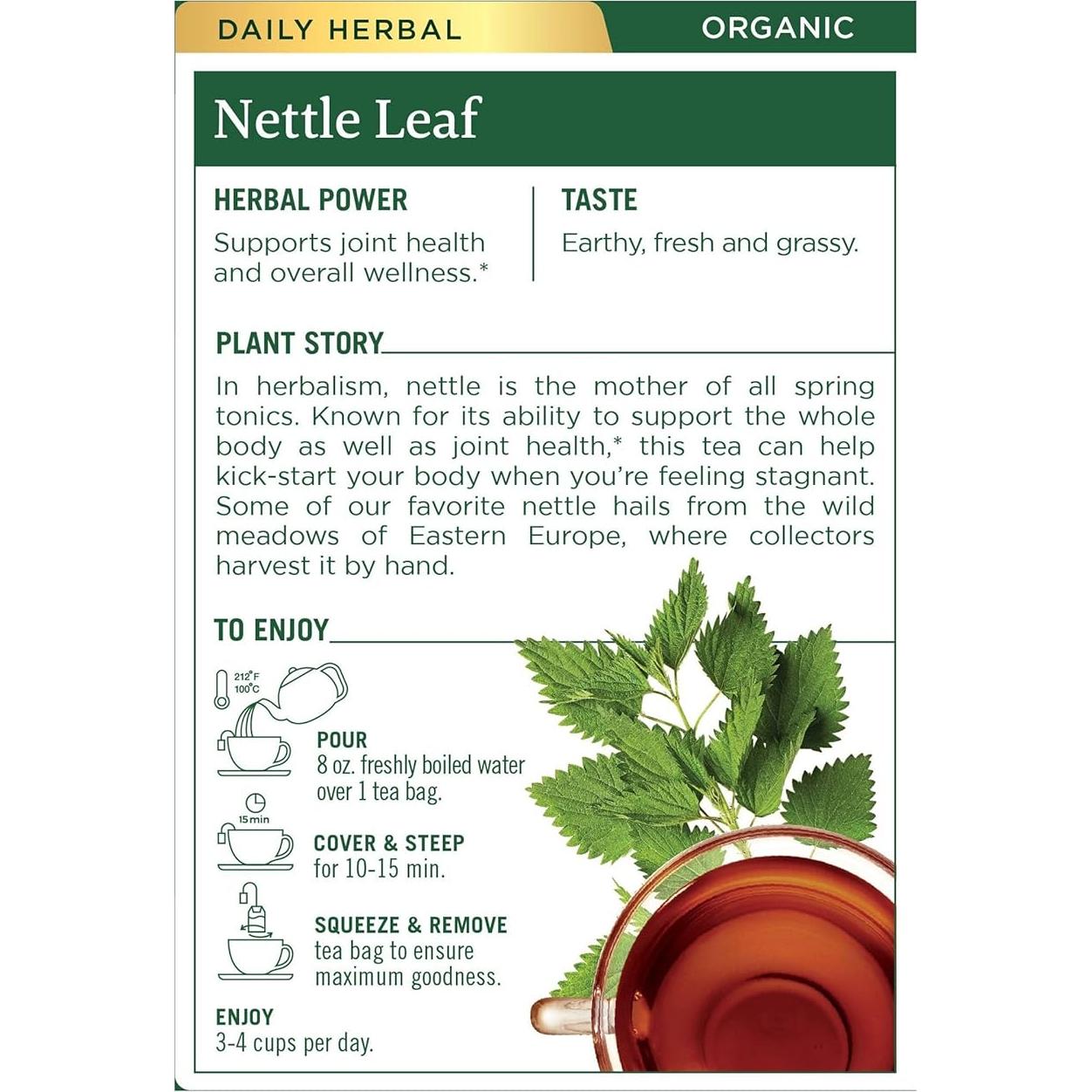 Hoja de Ortiga Orgánica 32 g - Medicinales Tradicionales