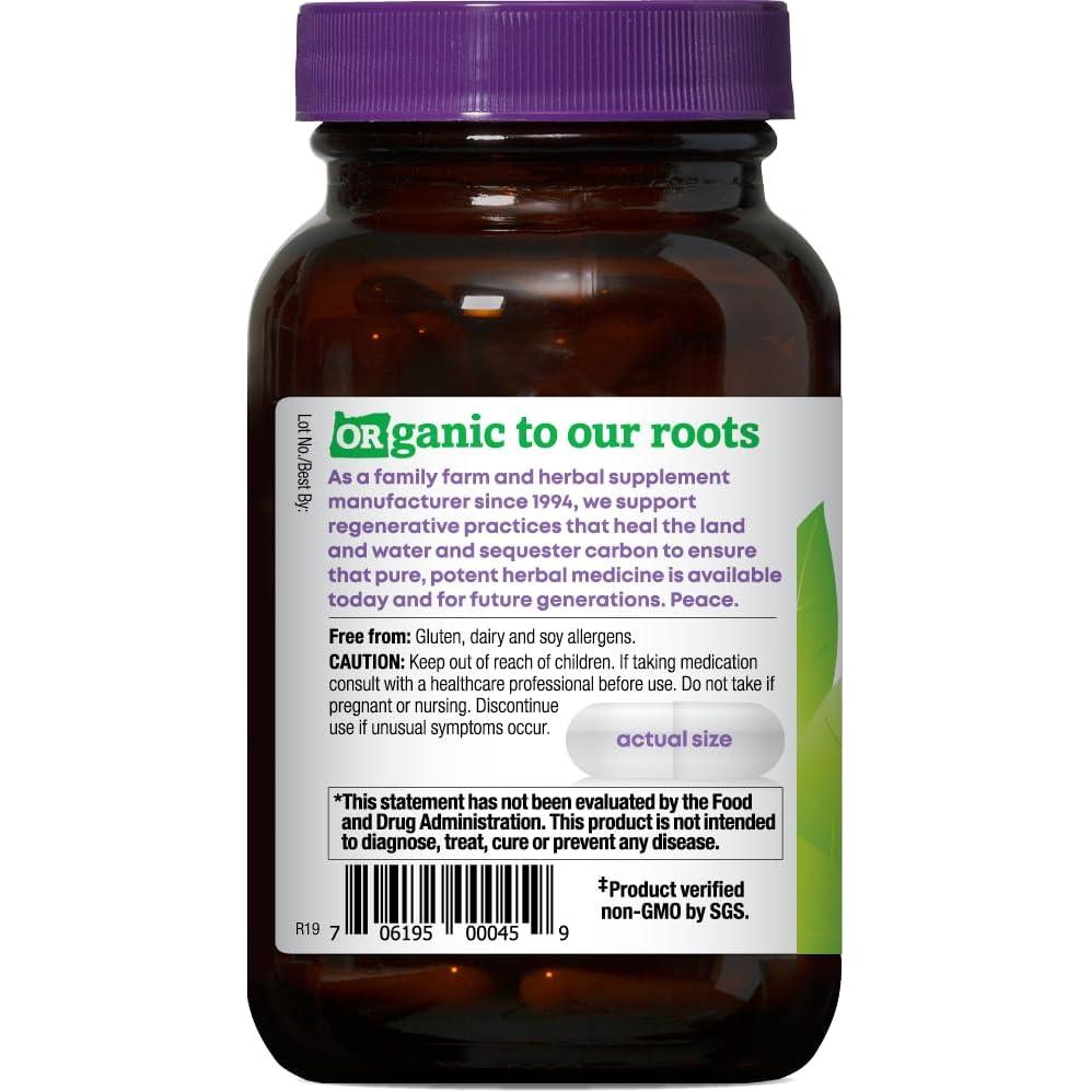 Cápsulas de Ortiga Orgánica Oregon's Wild Harvest 600 mg 90 Unidades