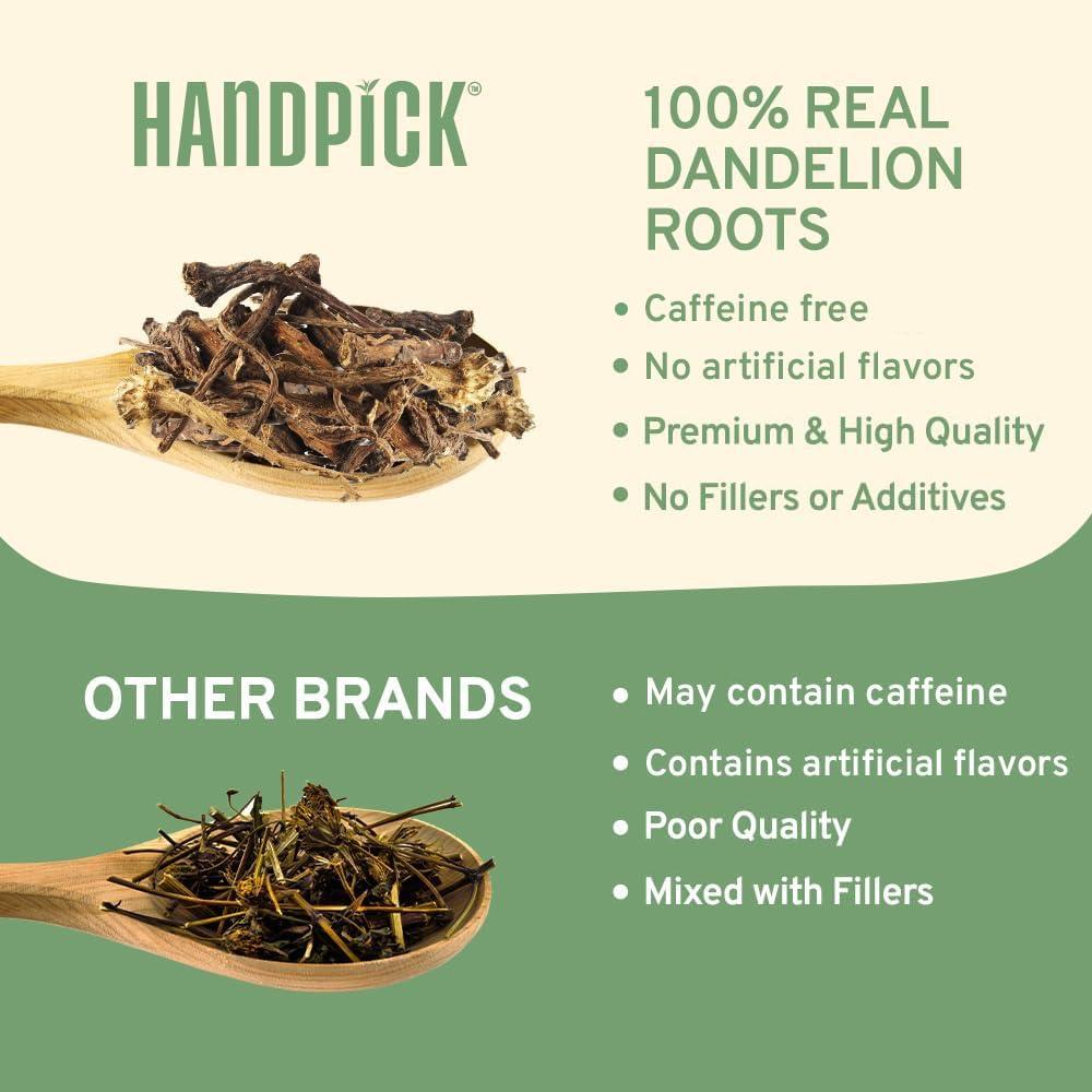 Té de Diente de León Handpick - 100 Bolsas Ecológicas Sin Cafeína