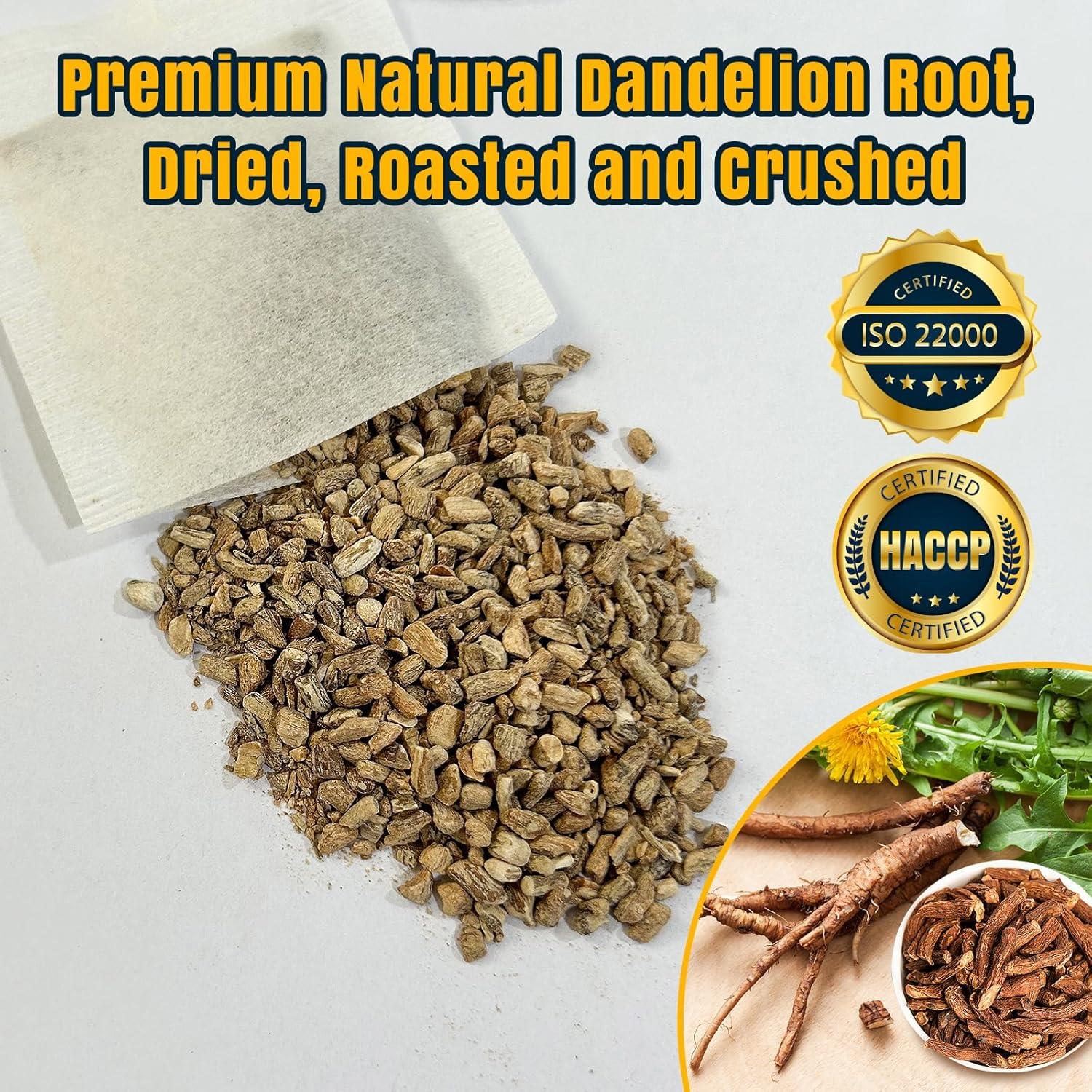 Té de Raíz de Diente de León Bedy 150g - 50 Bolsas Sin Cafeína