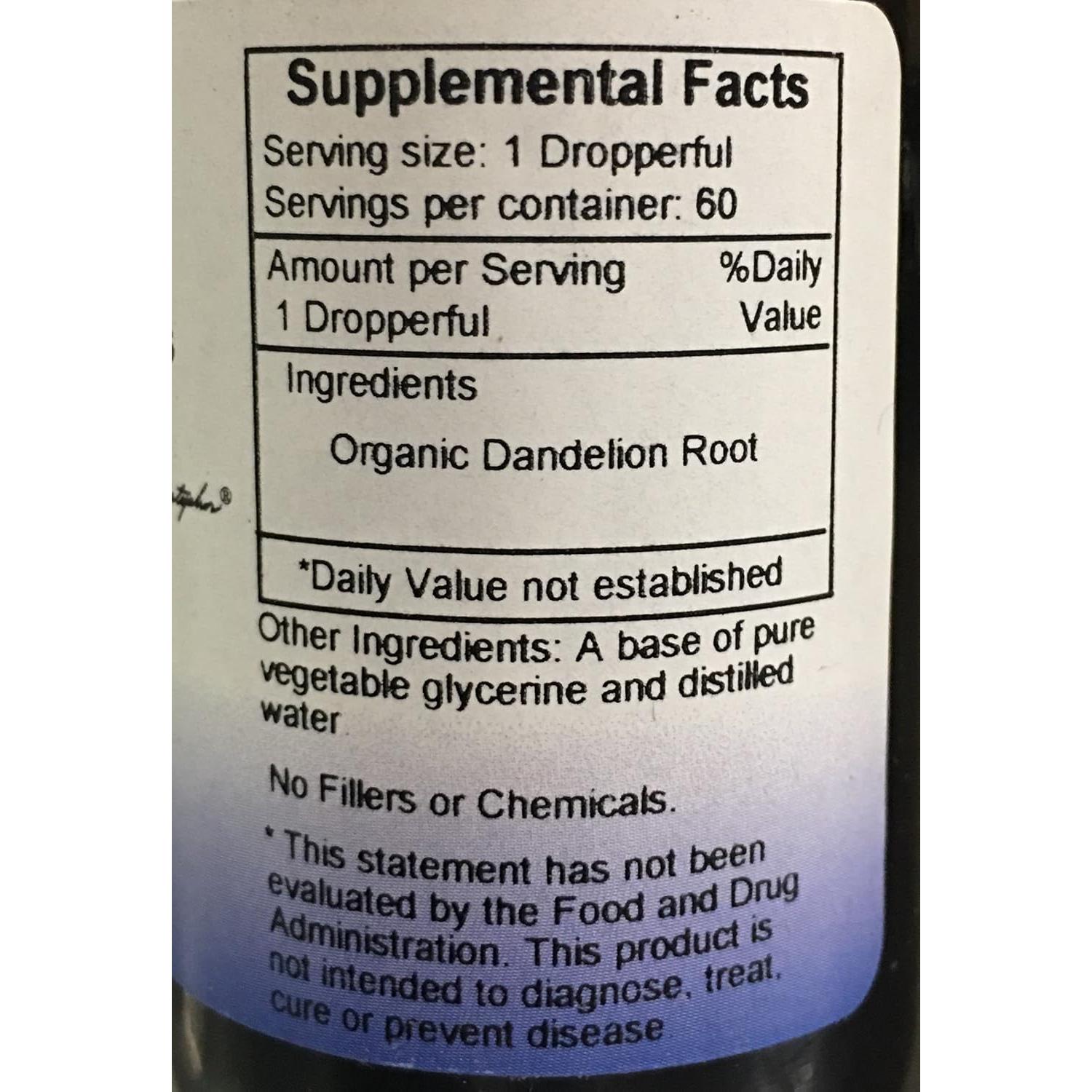 Extracto de Glicerina de Raíz de Diente de León Dr. Christopher 59 ml