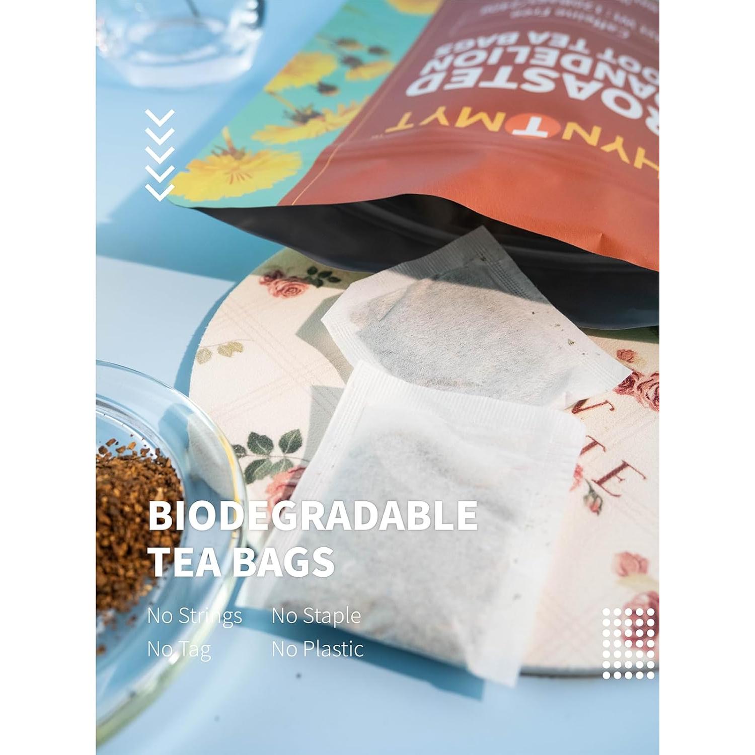 Bolsas de Té de Raíz de Diente de León Tostada HYNTMYT 120 Unidades