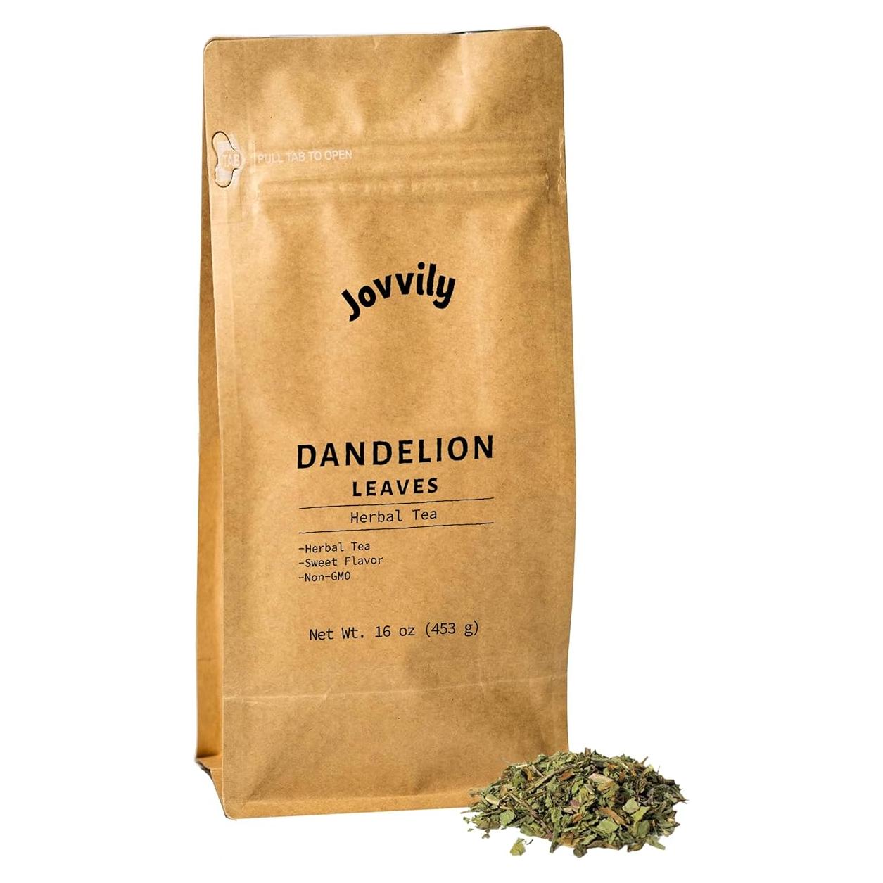 Hojas de Diente de León Jovvily 0.45 kg - Té Herbal Natural