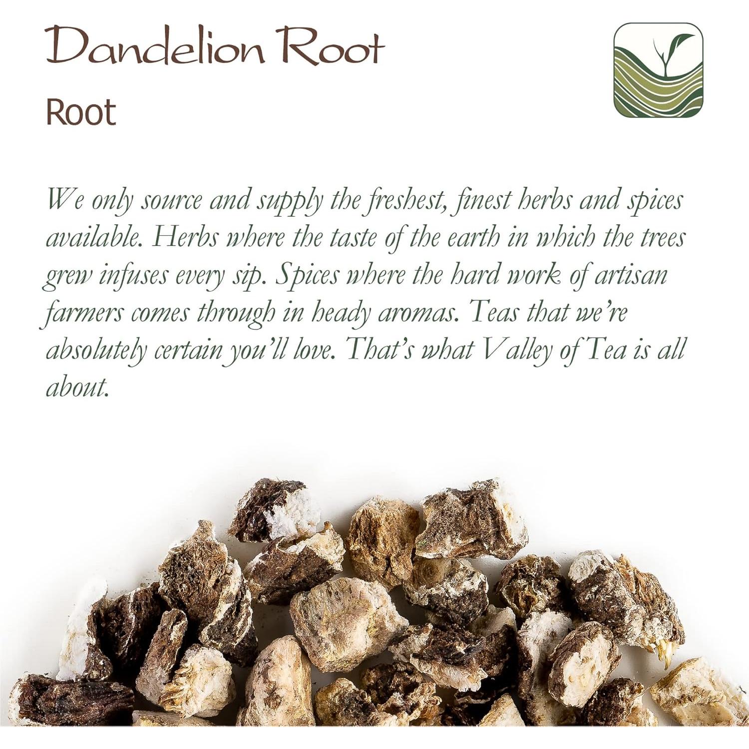 Té de raíz de diente de león orgánico Valley of Tea 100g