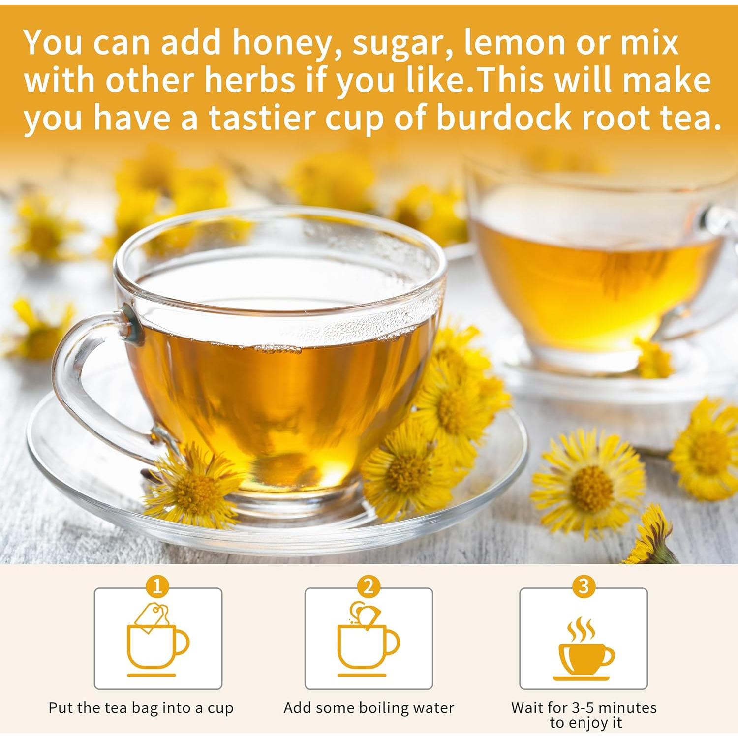 Té de Raíz de Diente de León Orgánico 30 Bolsas Ecológicas