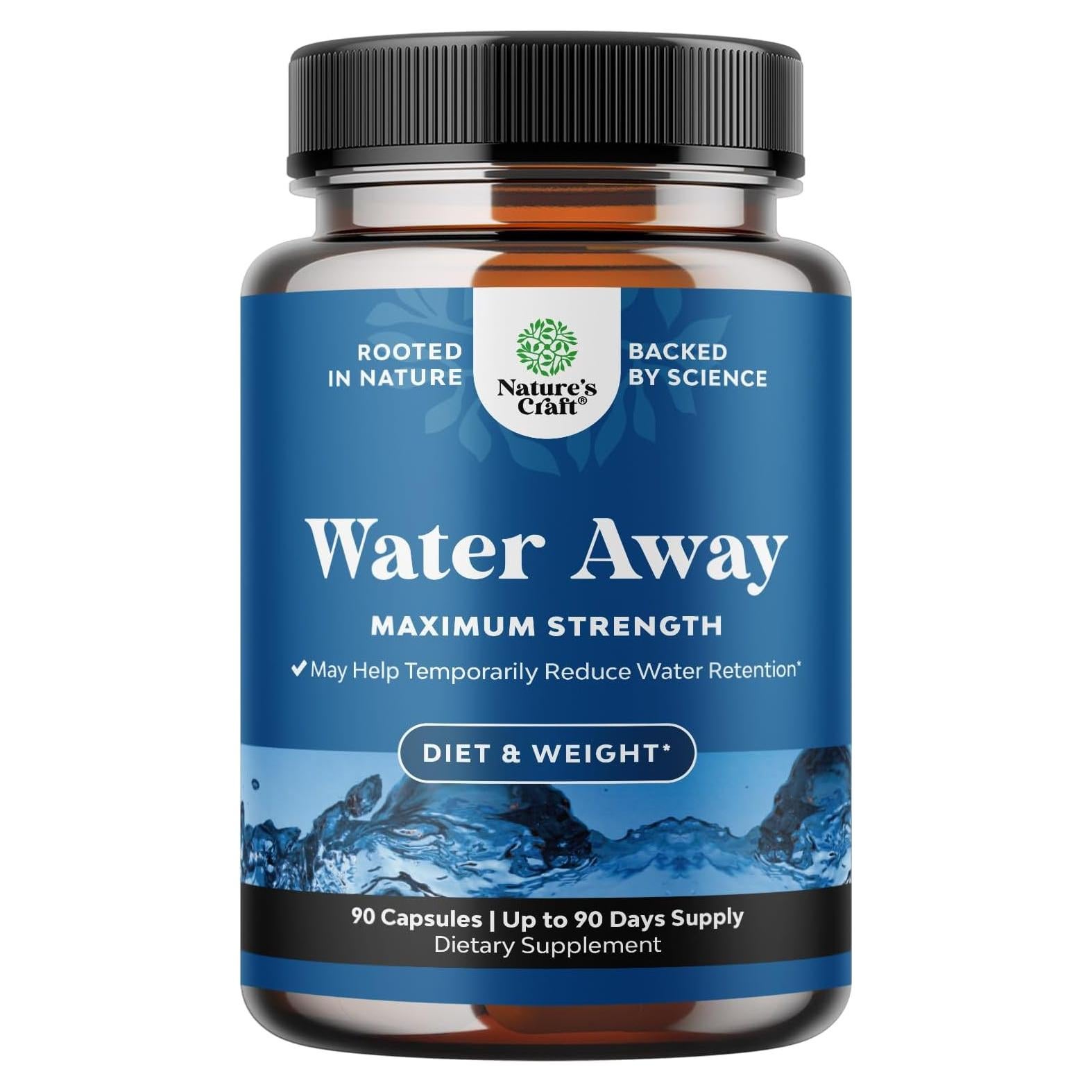 Píldoras Diuréticas Herbales Huntington Labs 90 Cápsulas