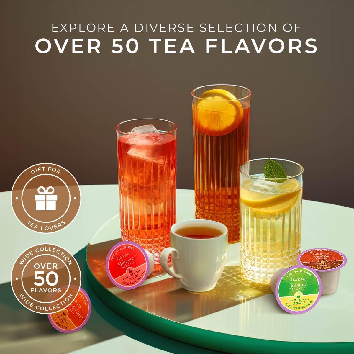 Té Herbal Gya Tea Co Diente de León 16 Cápsulas Sin Cafeína