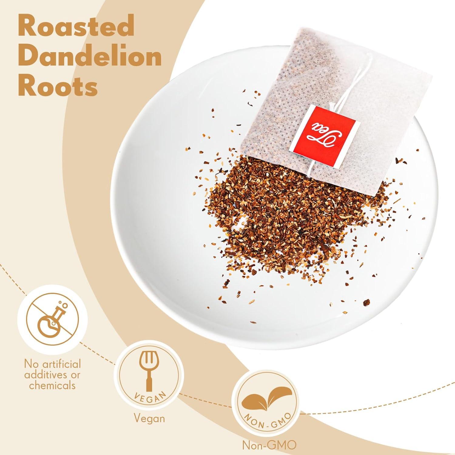 Bolsa de Té Herbal Besway Raíz de Diente de León 100 Cuentas 2.5g