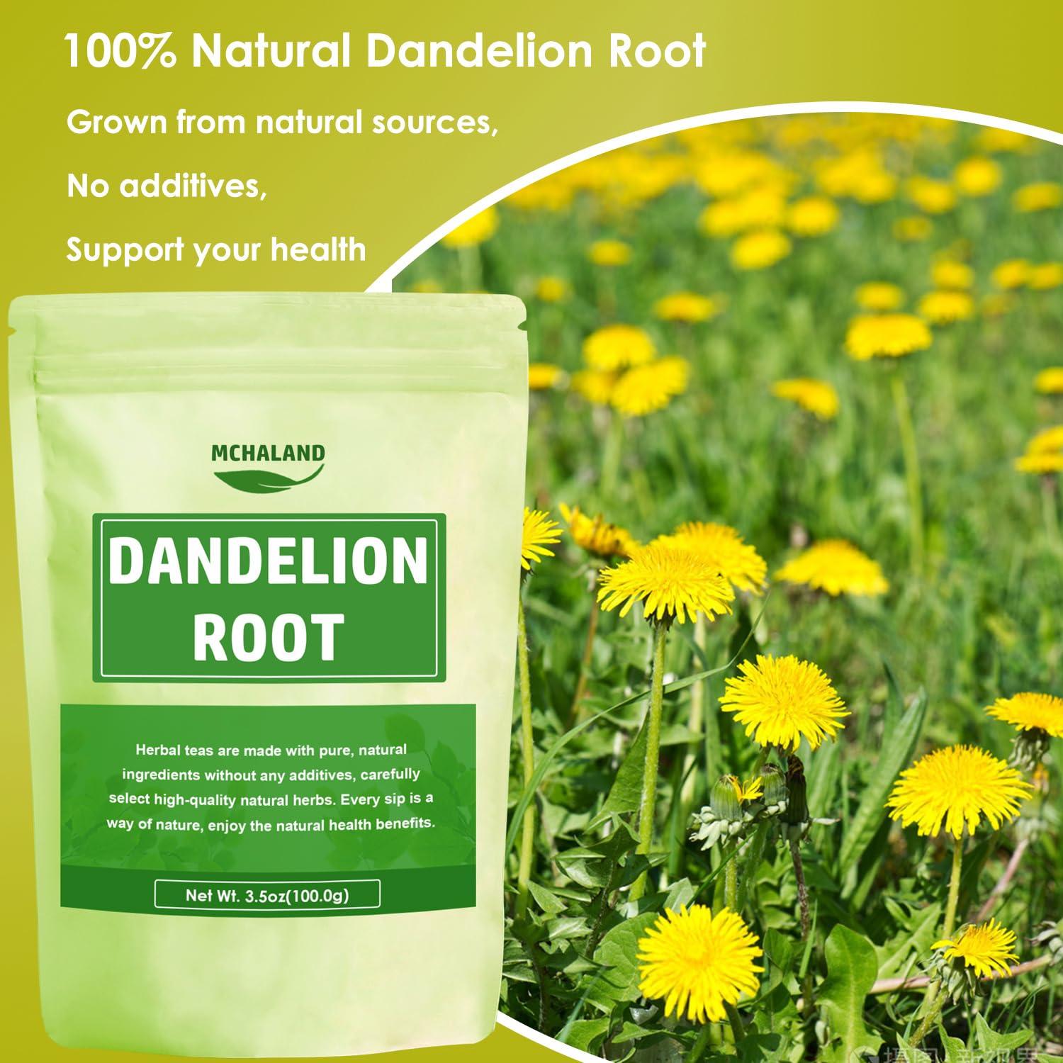 Té de raíz de diente de león HolFlying 100% natural 100g