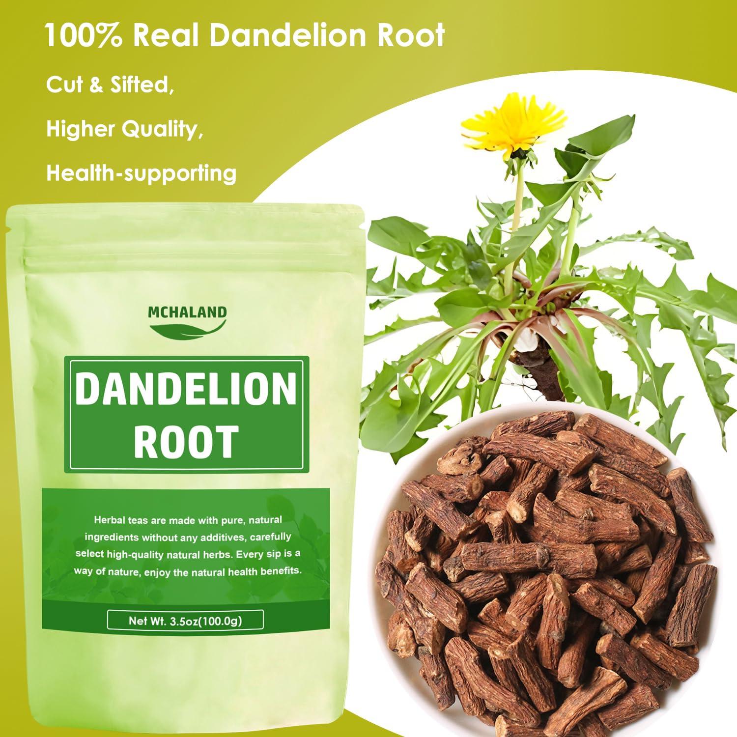 Té de raíz de diente de león HolFlying 100% natural 100g