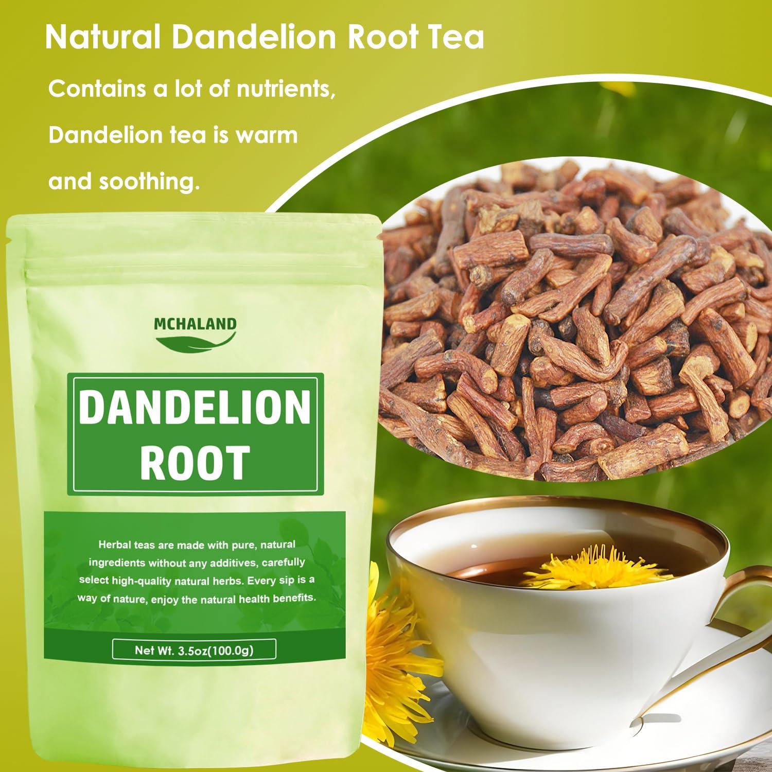 Té de raíz de diente de león HolFlying 100% natural 100g