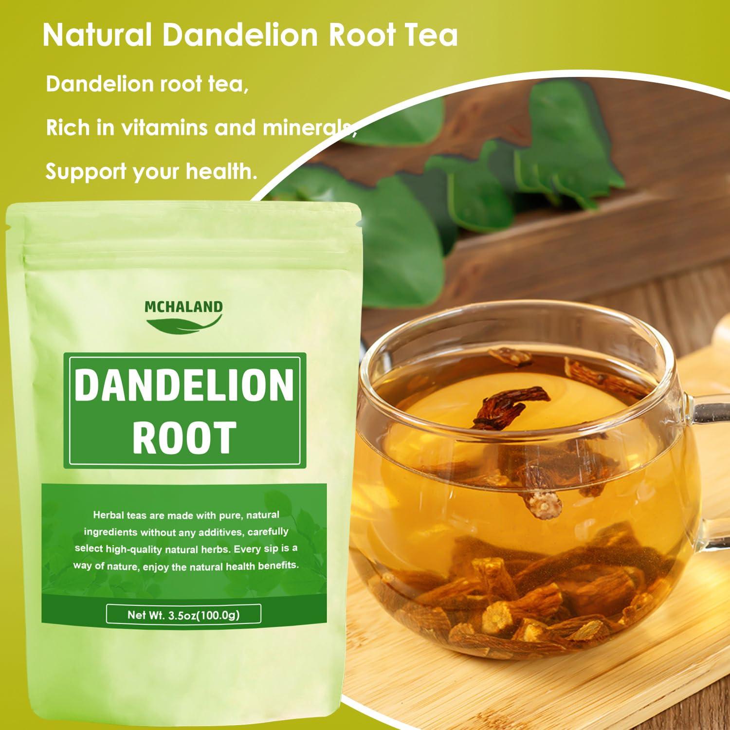 Té de raíz de diente de león HolFlying 100% natural 100g