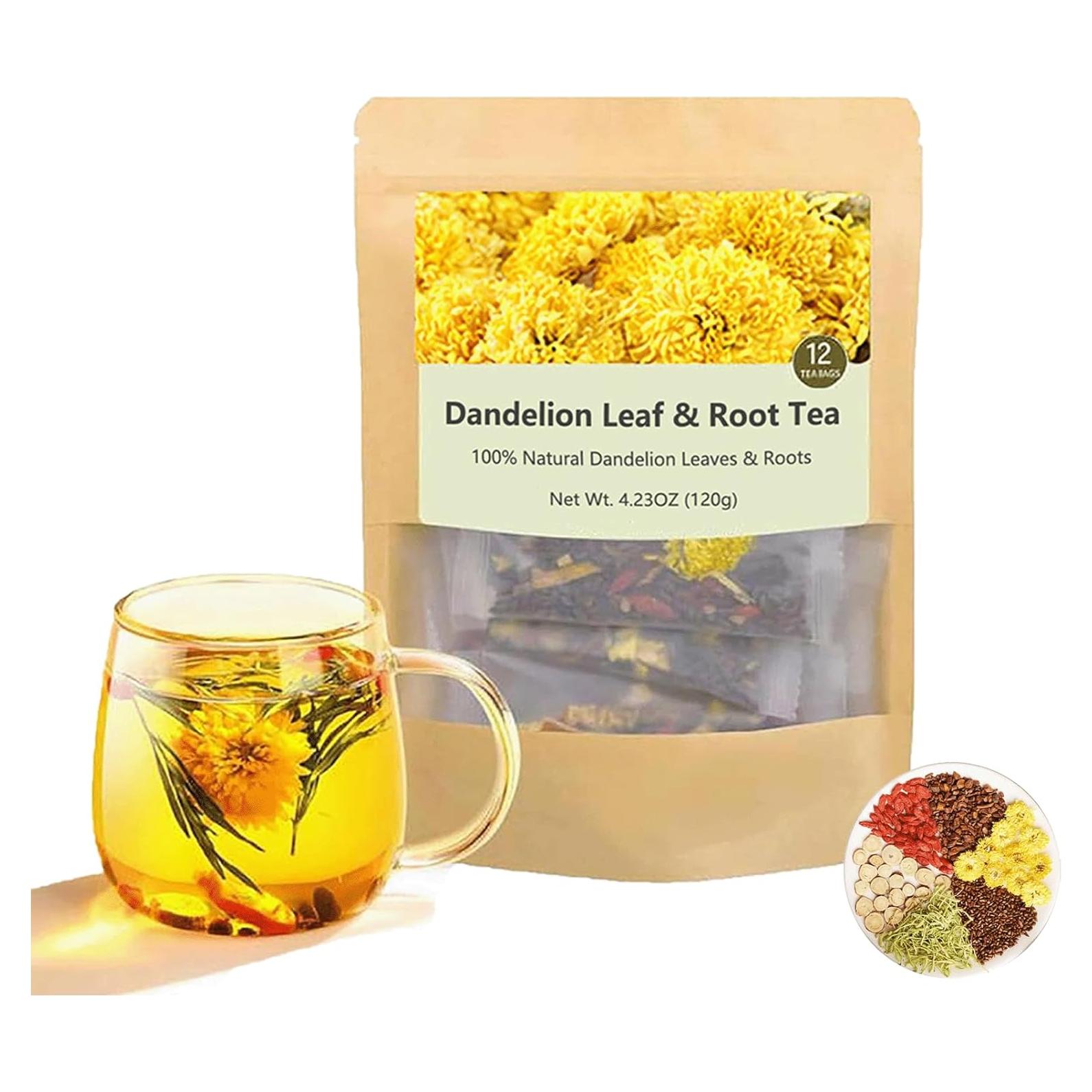 Té Orgánico de Diente de León y Goji 120g - 12 Bolsas
