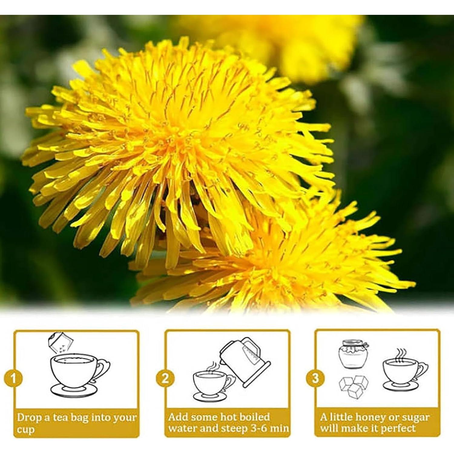 Té Orgánico de Diente de León y Goji 120g - 12 Bolsas