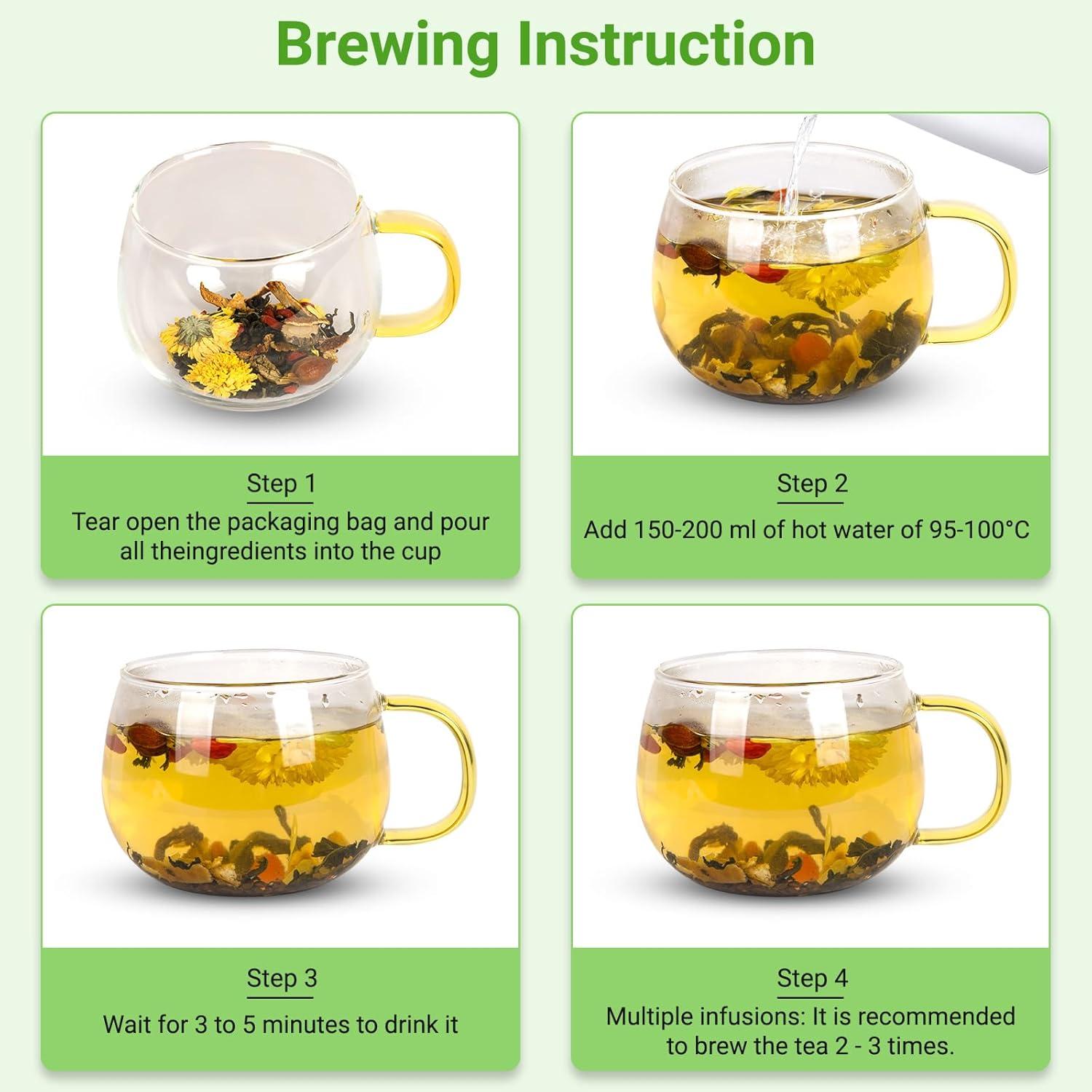 Té de Diente de León y Goji Orgánico Solisleaf - 12 Bolsitas