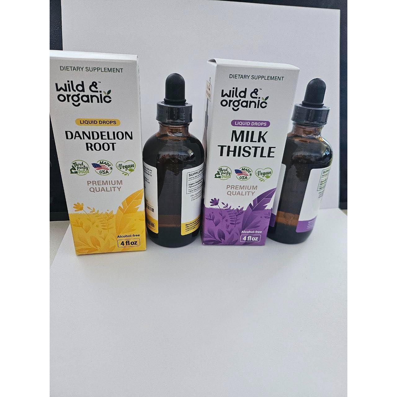 Tintura Orgánica de Diente de León y Cardo Mariano 118 ml