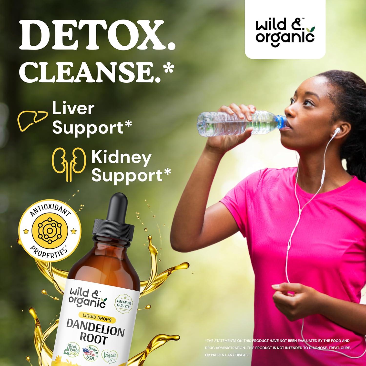 Tintura Orgánica de Diente de León y Cardo Mariano 118 ml