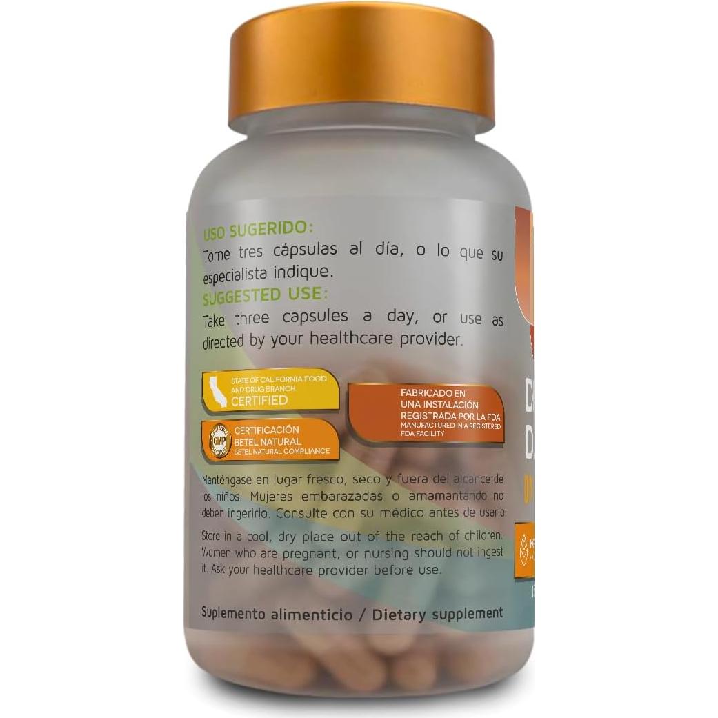 Cápsulas Detox Diente de León Betel Natural 90 Caps 1500 mg