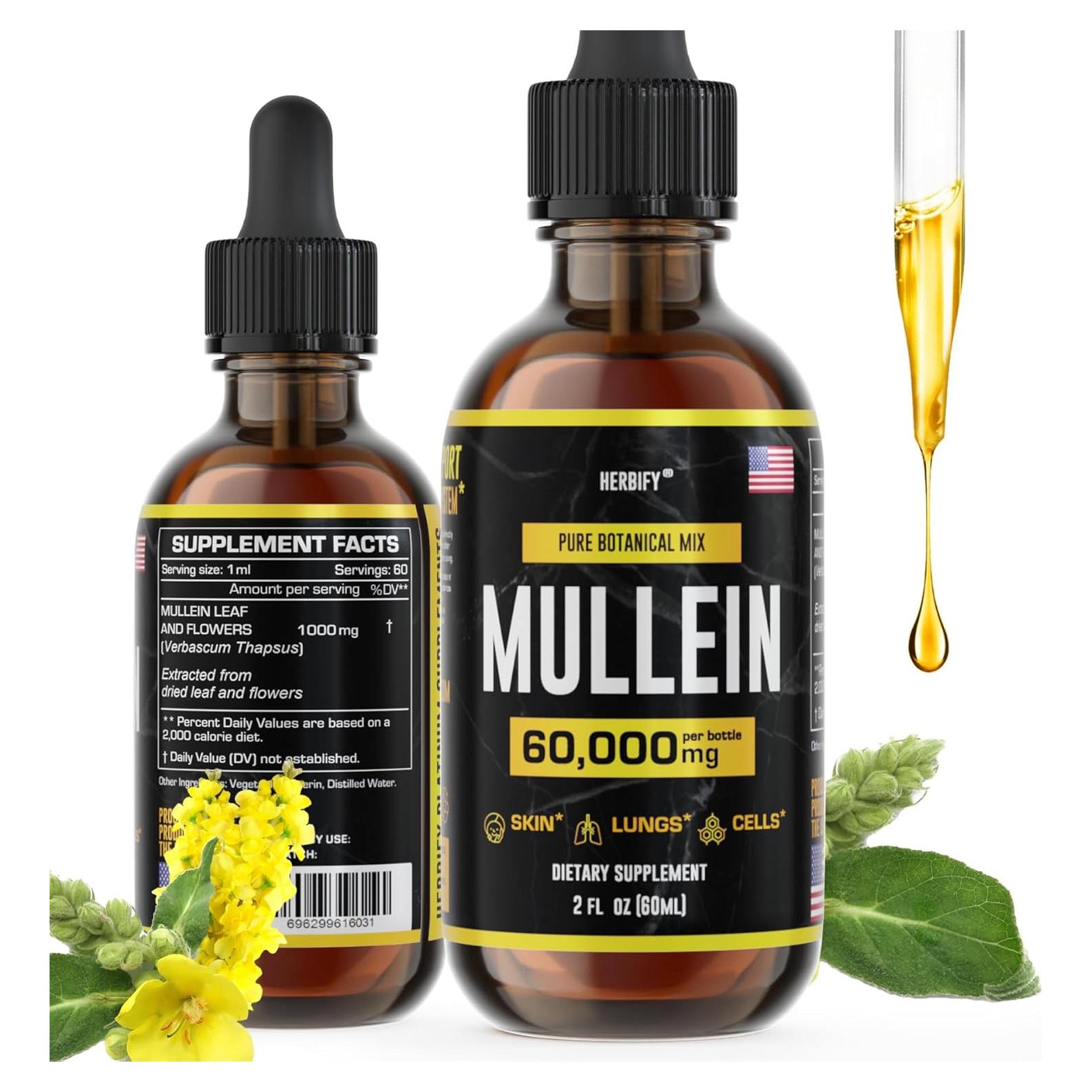 Extracto de Malva Herbify 60 ml - Tintura Salud Respiratoria