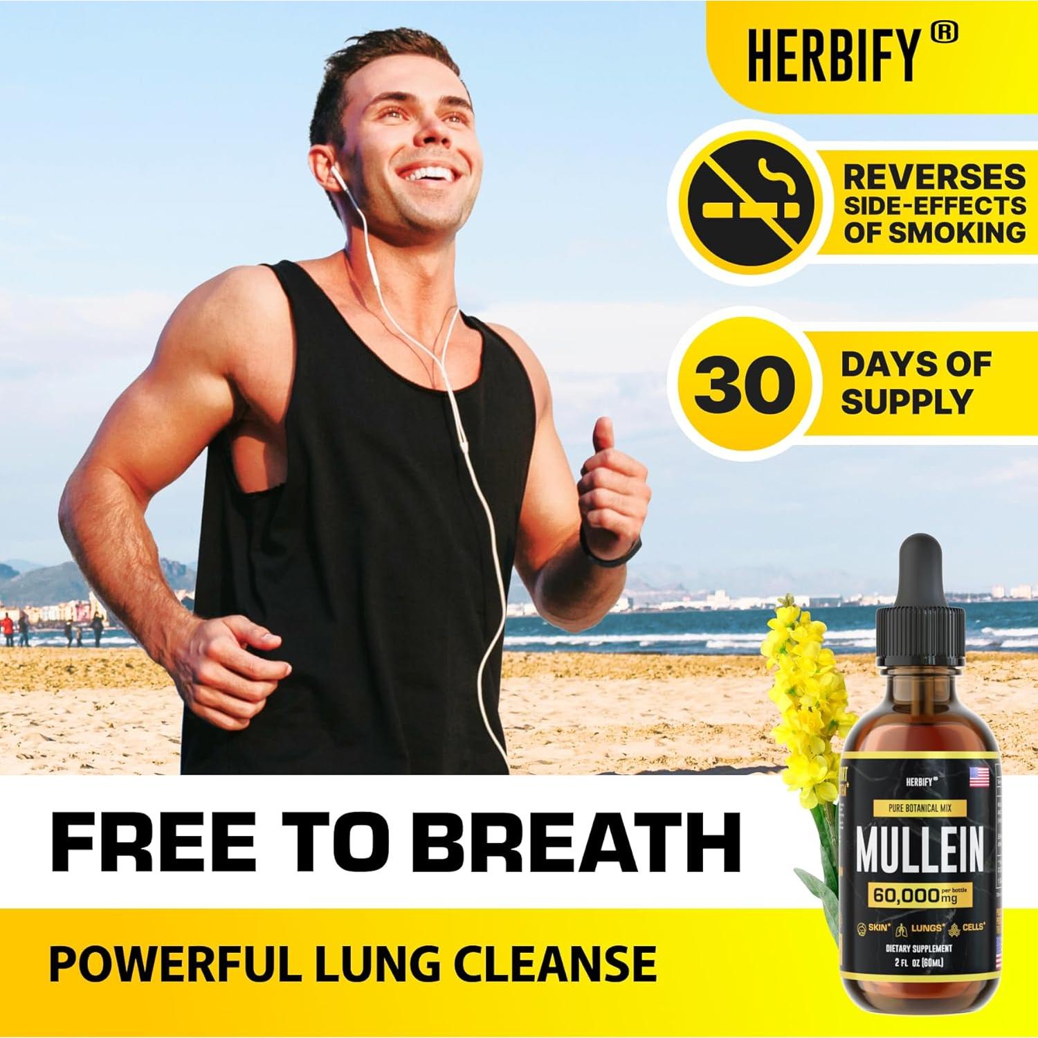 Extracto de Malva Herbify 60 ml - Tintura Salud Respiratoria