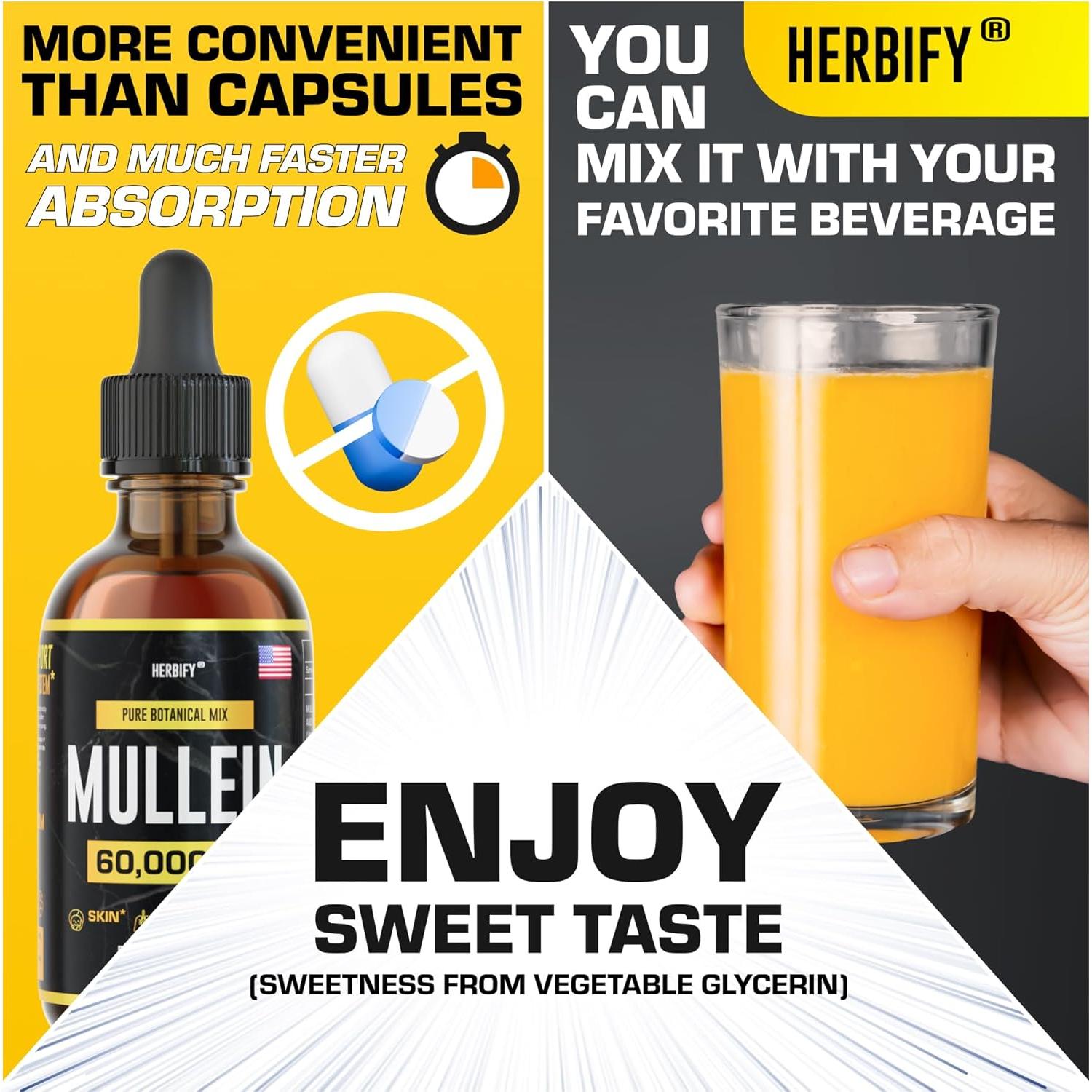 Extracto de Malva Herbify 60 ml - Tintura Salud Respiratoria