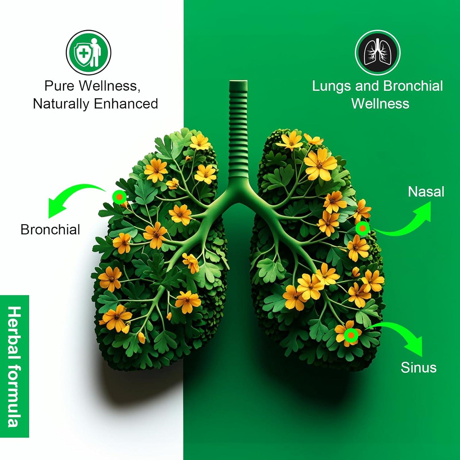 Extracto de Hoja de Mullein ZHPHK 60 Softgels Detox Pulmones