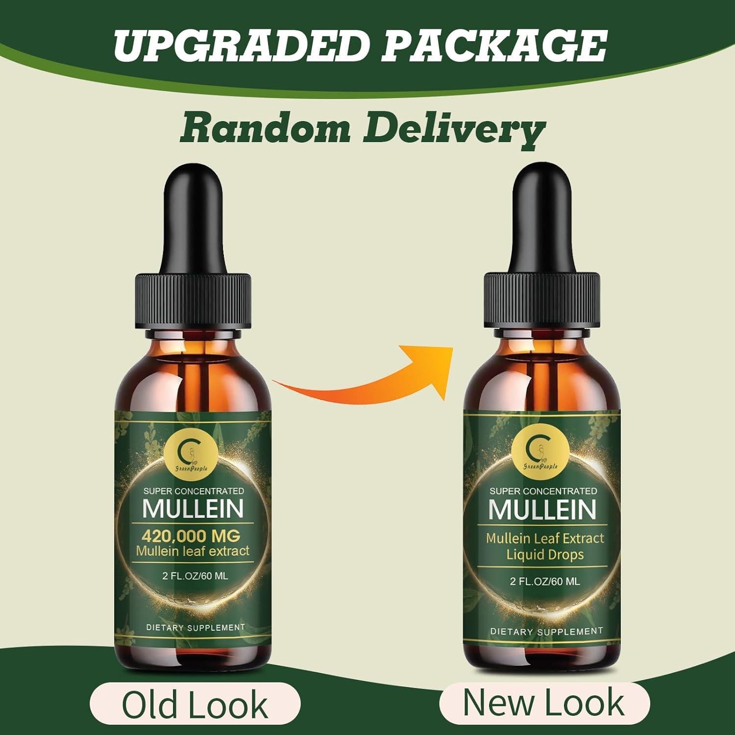 Gotas de Mullein GPGP GreenPeople 59.15 ml - Suplemento Natural