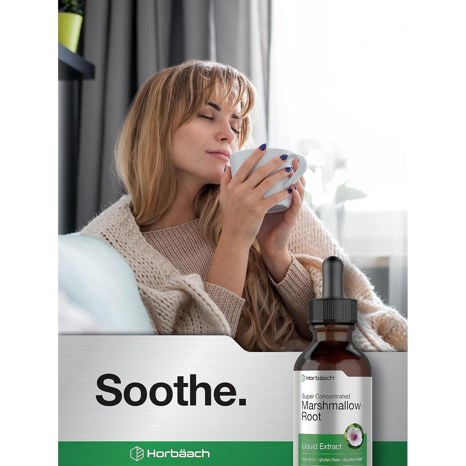 Extracto líquido de raíz de malvavisco Horbäach 59 ml - Sin alcohol