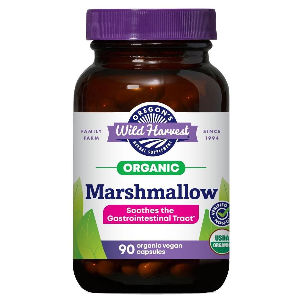 Suplemento Herbal Orgánico Malvavisco Oregon's Wild Harvest 90 g