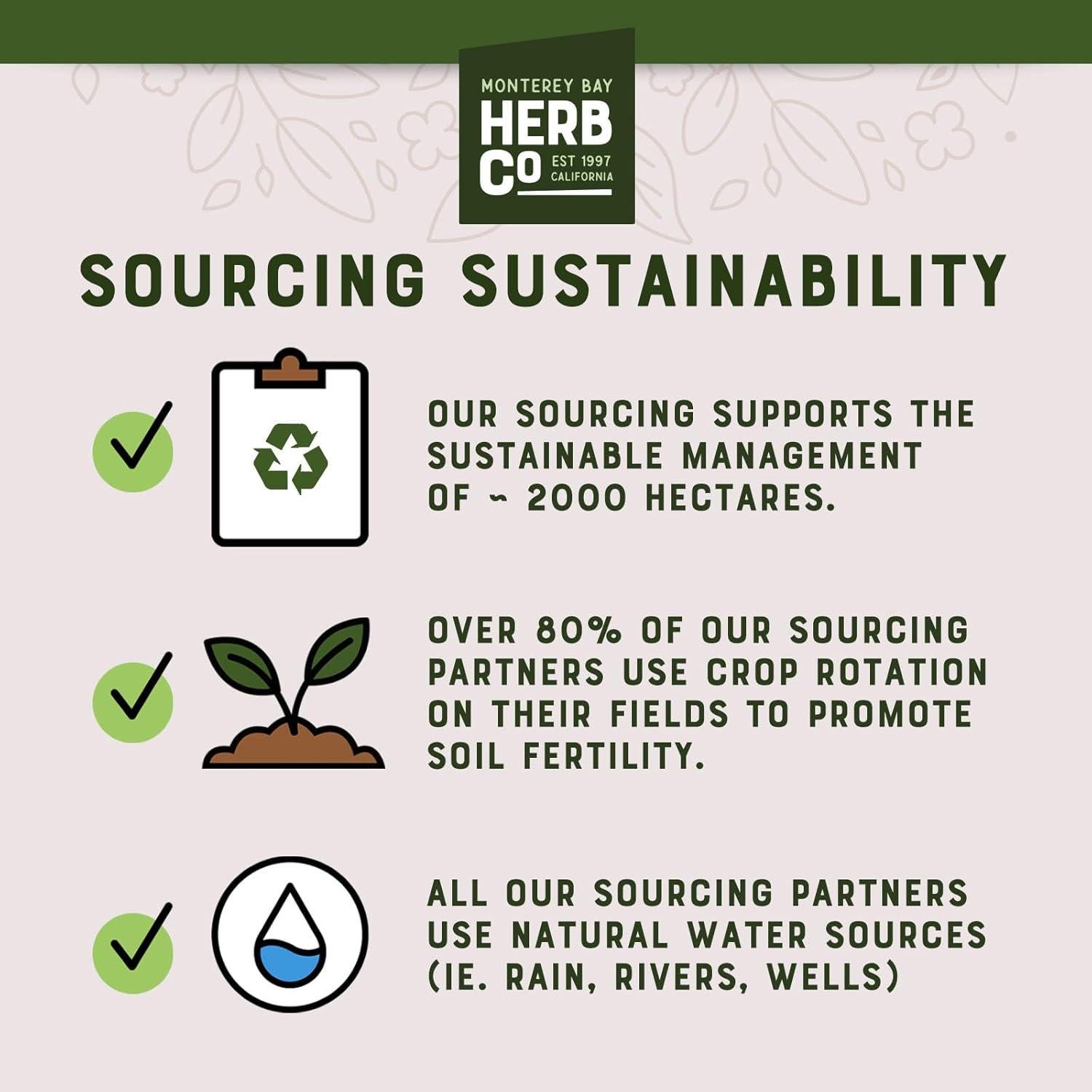 Raíz de Malvavisco Orgánica 453g Monterey Bay Herb Co - Mezcla de Té