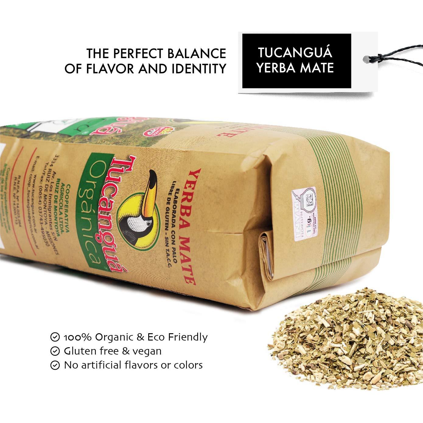 Té de Yerba Mate Orgánico Tucanguá 1 kg - Infusión Tradicional