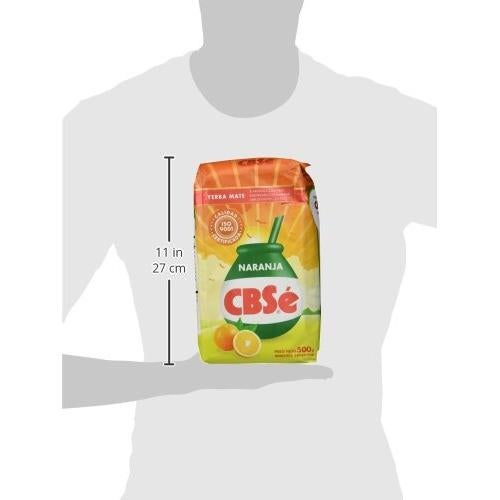Yerba Mate CBSe Sabor Naranja 500g - Beneficios para la Salud
