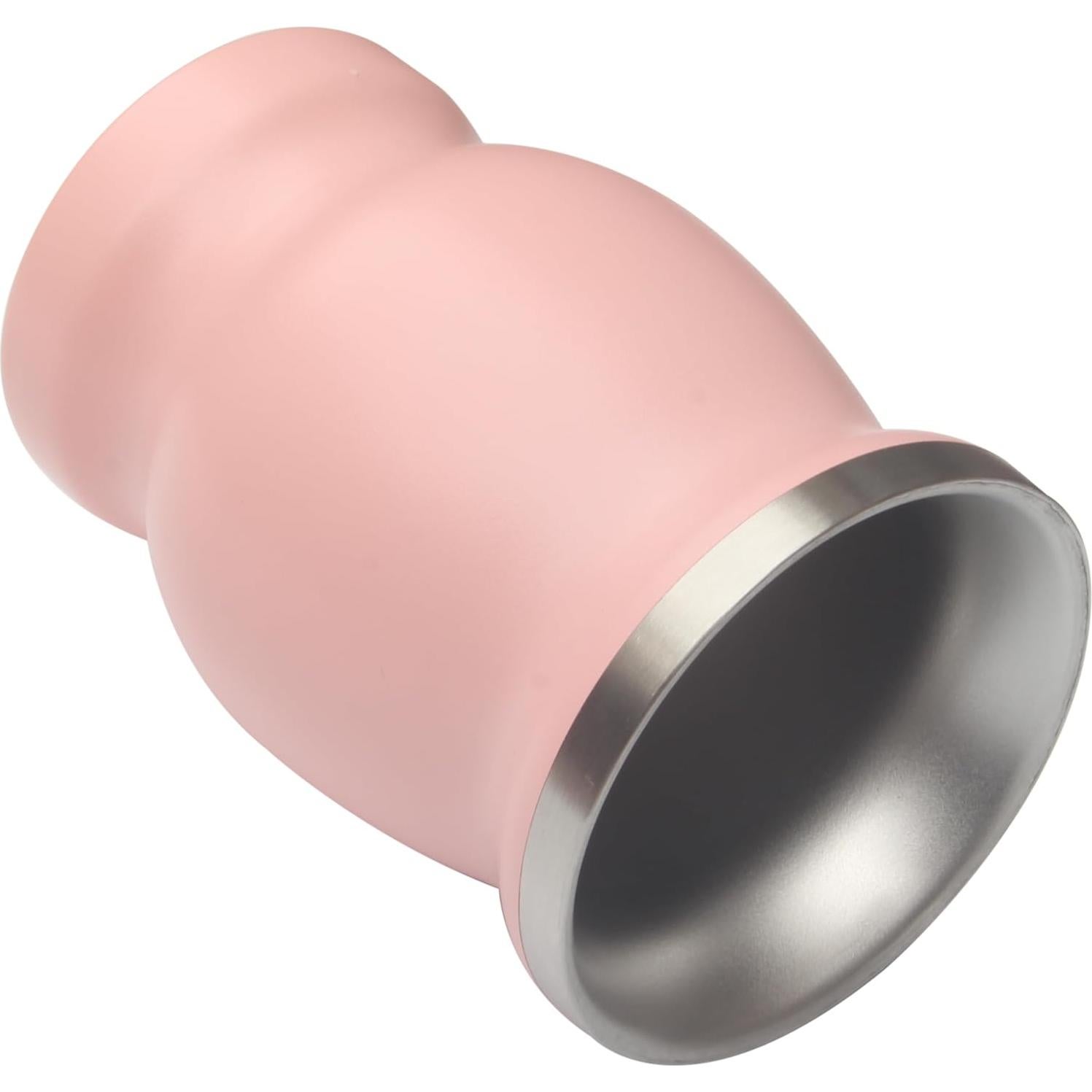 Taza de Yerba Mate Beruth 240ml Acero Inoxidable Rosa