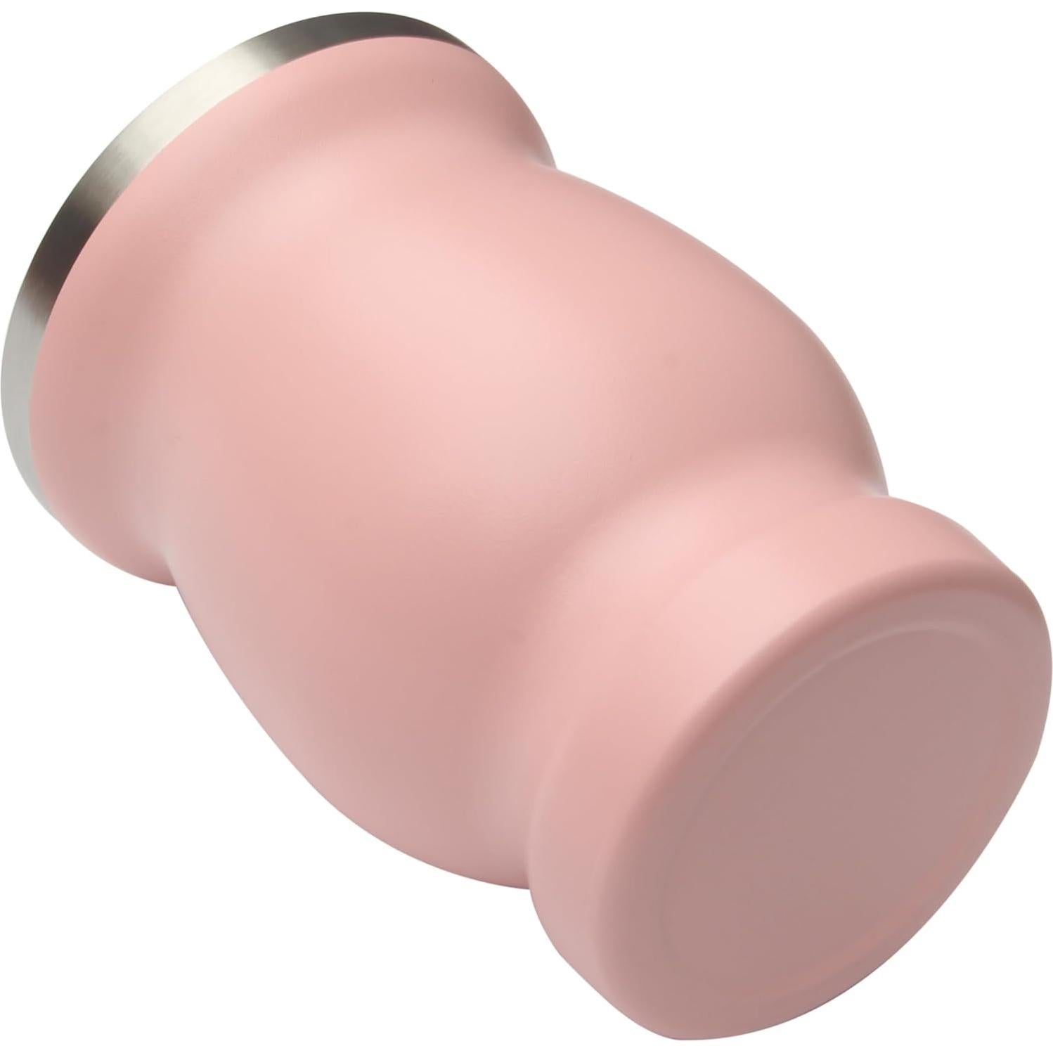 Taza de Yerba Mate Beruth 240ml Acero Inoxidable Rosa