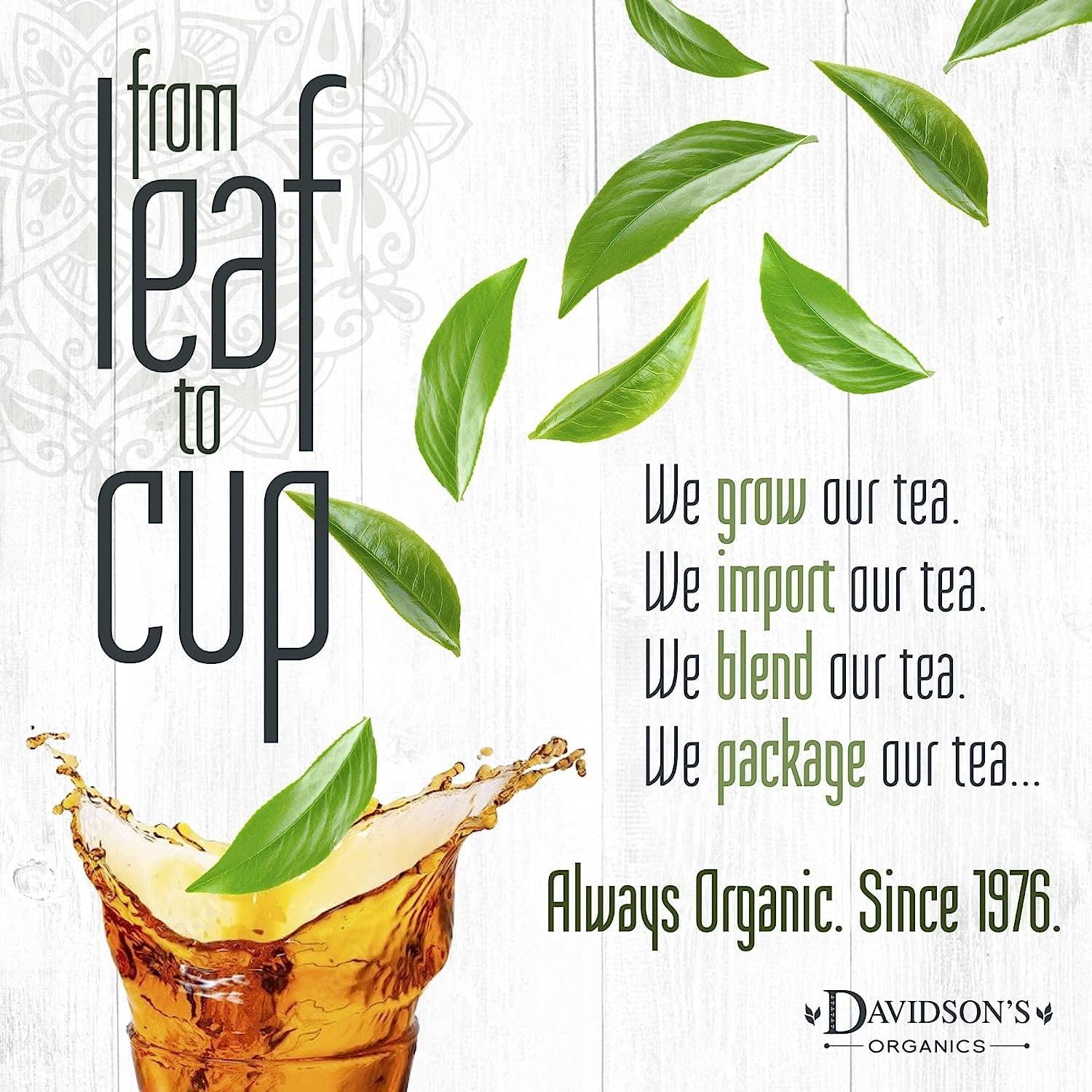 Yerba Mate Hoja Suelta Davidson 453g Orgánica Brasil