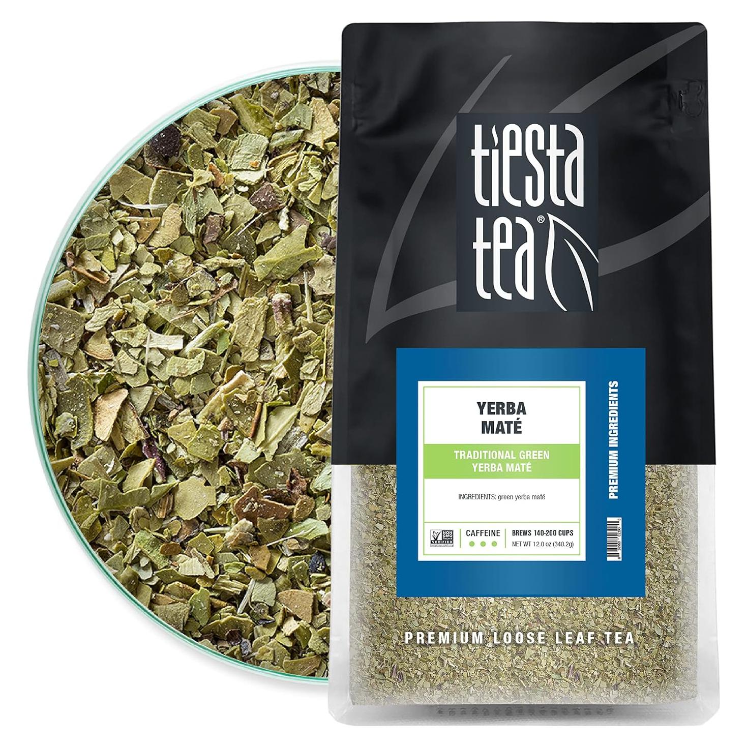 Yerba Mate Tiesta Tea 340g Hoja Suelta Premium Resellable