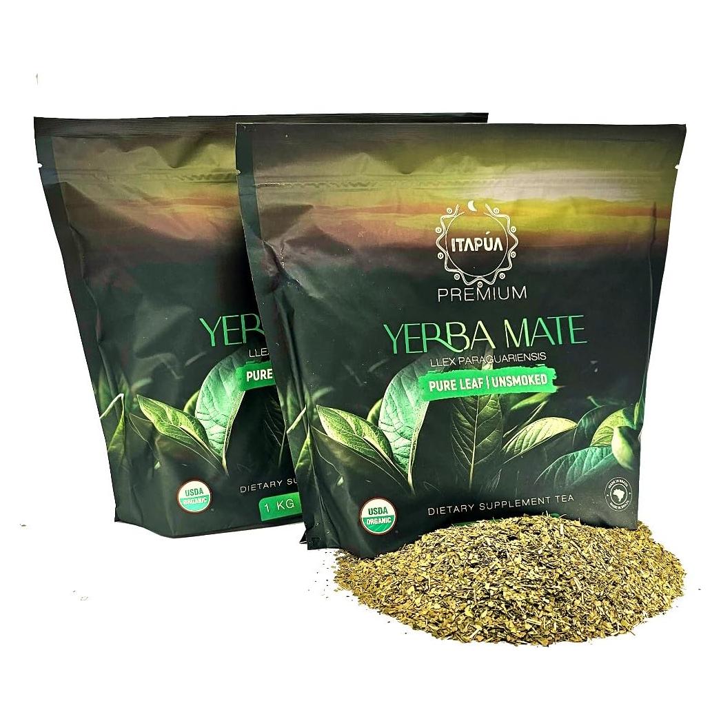 Yerba Mate Orgánica GOYERBAMATE 2 KG Libre de Humo Hoja Pura