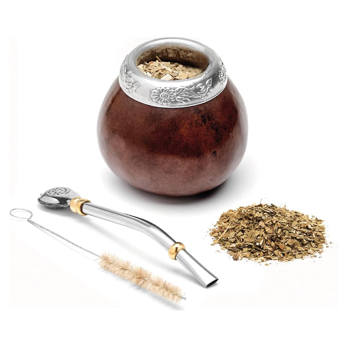 Juego de Calabash de Yerba Mate Balibetov - Hecho a Mano 200ml