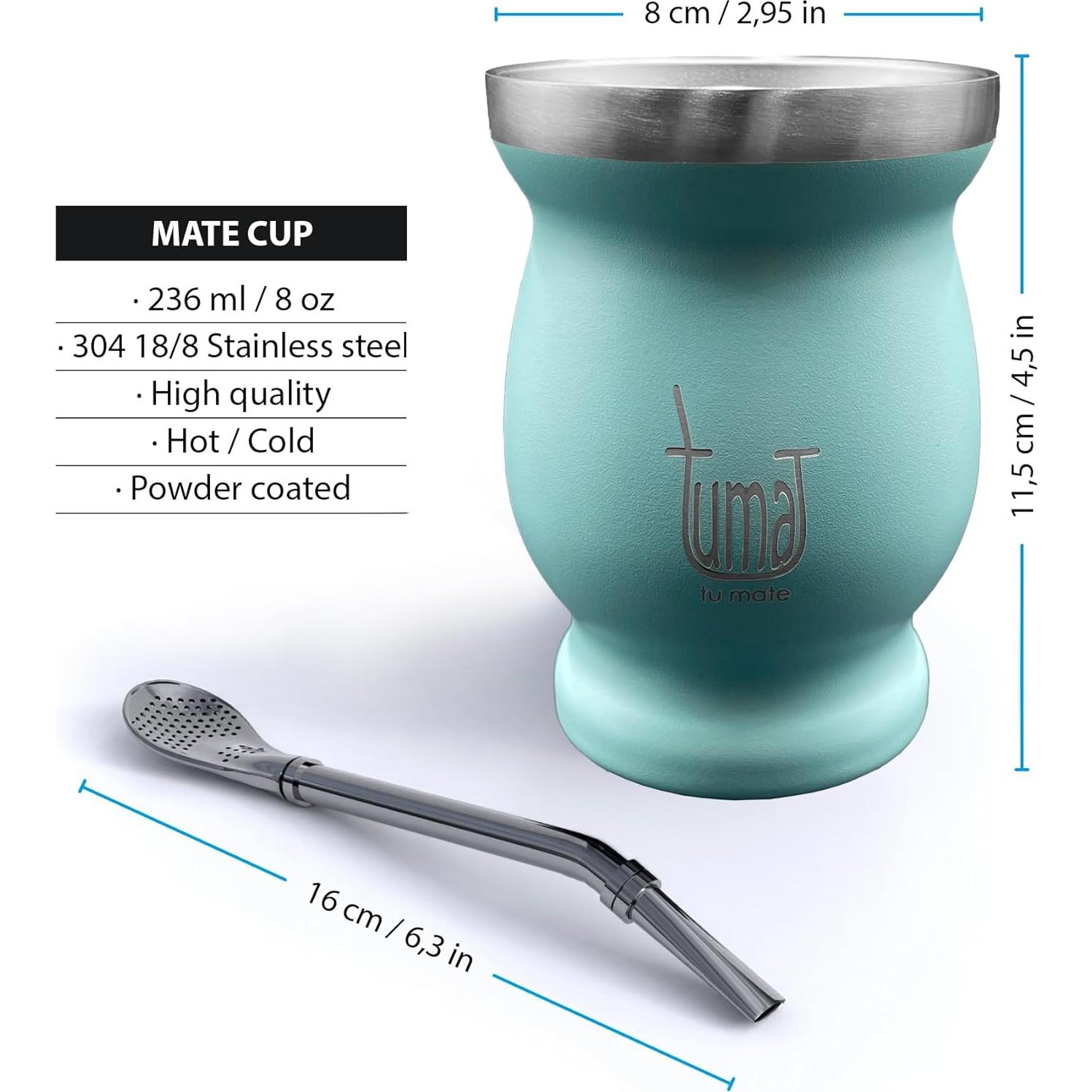 Kit Completo de Yerba Mate TUMA TU MATE - Acero Inoxidable