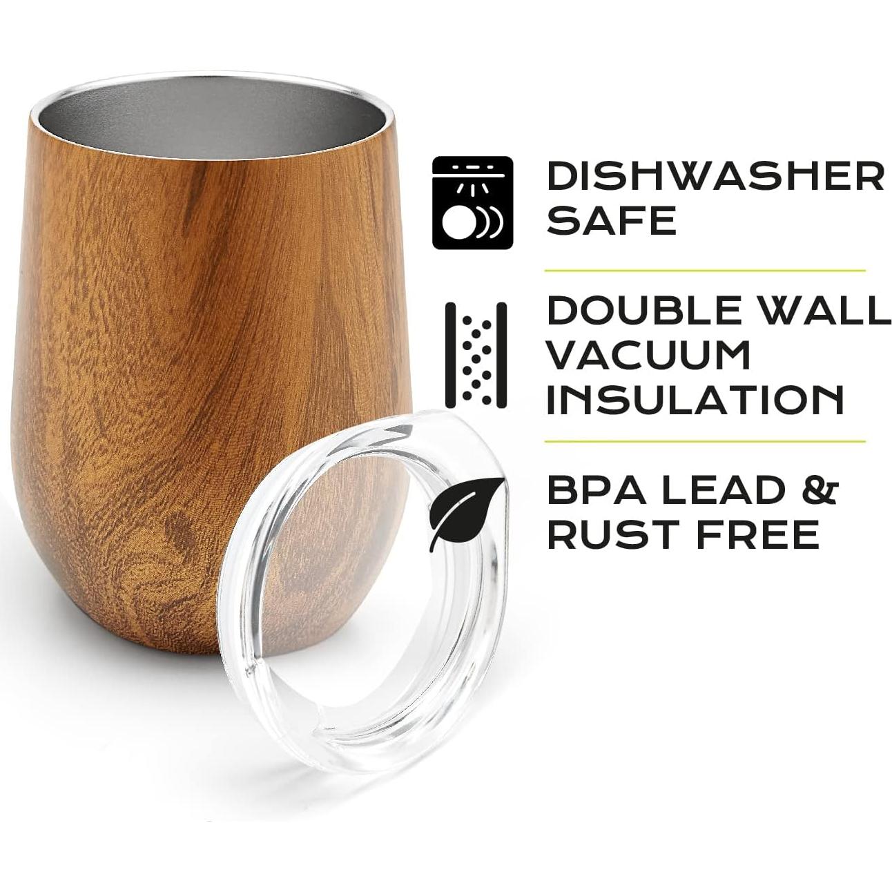 Conjunto de Yerba Mate Acero Inoxidable BALIBETOV 5 Piezas 355 ml