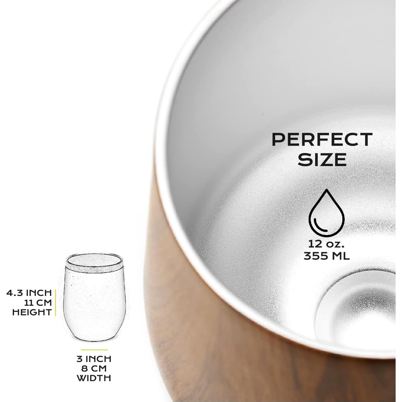 Conjunto de Yerba Mate Acero Inoxidable BALIBETOV 5 Piezas 355 ml