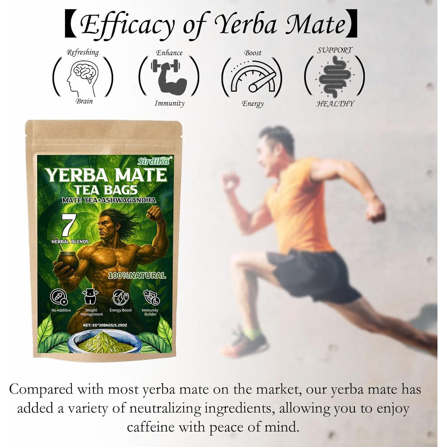 Bolsitas de Té de Yerba Mate Super 7 en 1 - 30 Unidades