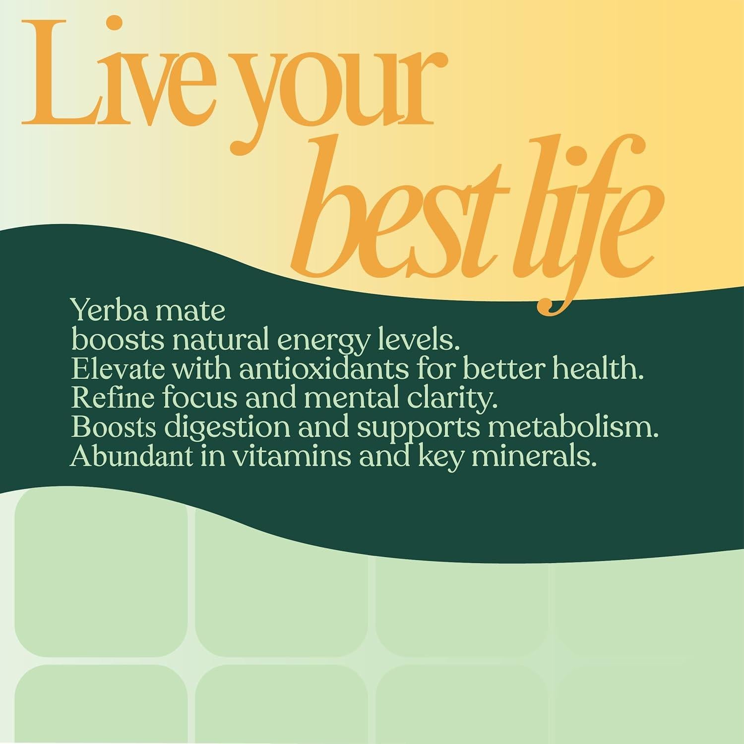 Yerba Mate Instantánea Atlast - 125g Energía Natural 50 Porciones