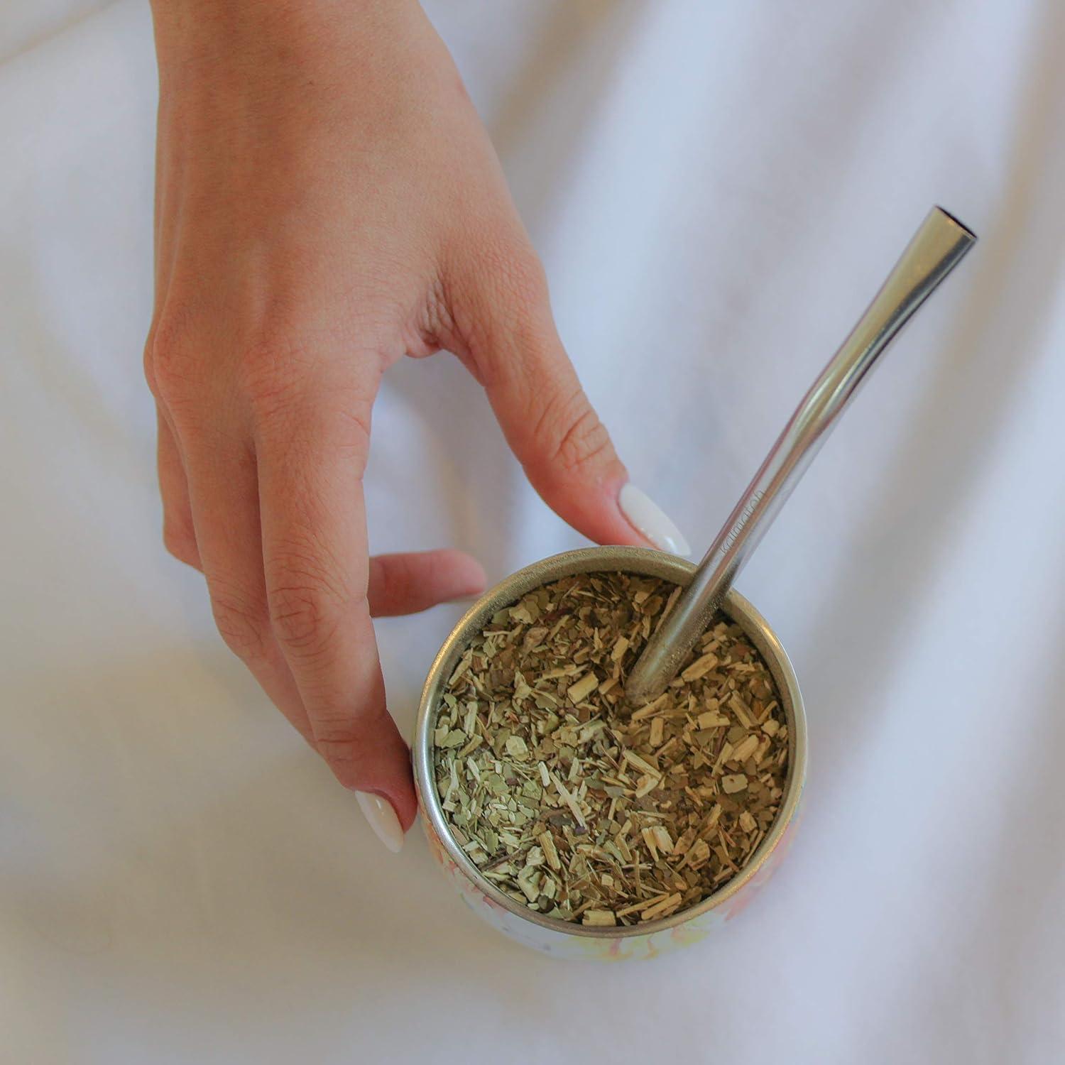 Té de Yerba Mate Orgánico Kalmateh 0.45 kg Sin Ahumar