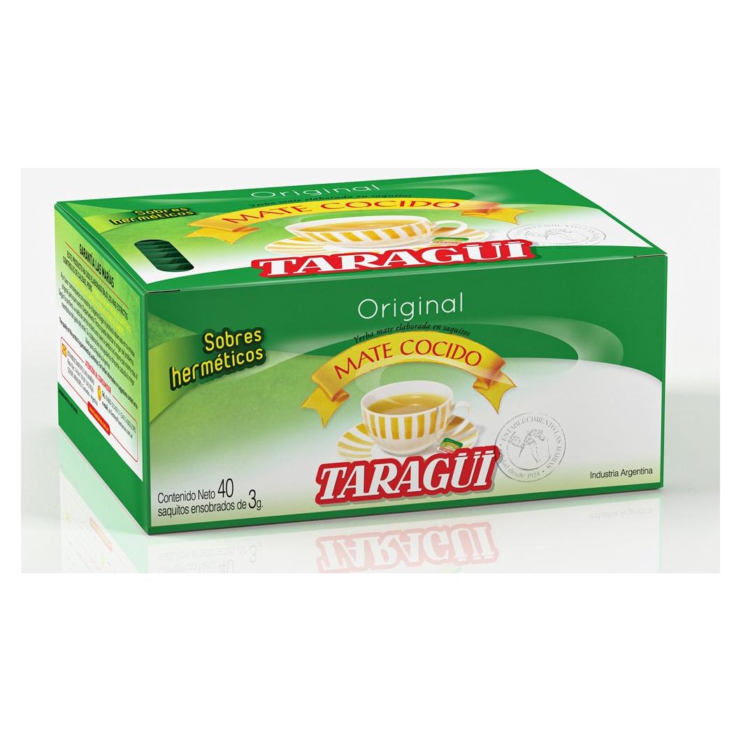 Yerba Mate Taragui Original - Caja 240 Bolsitas